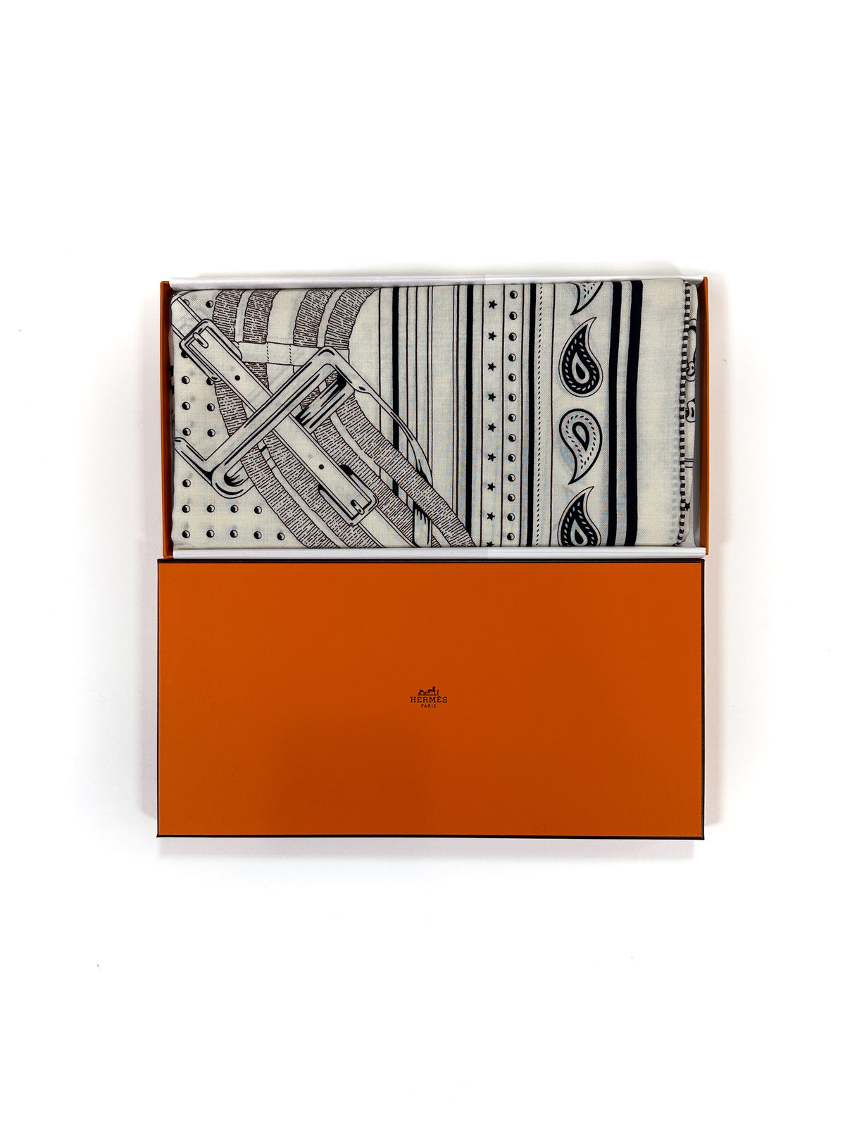 Hermès Mors à Jouets Bandana Cashmere Silk 140