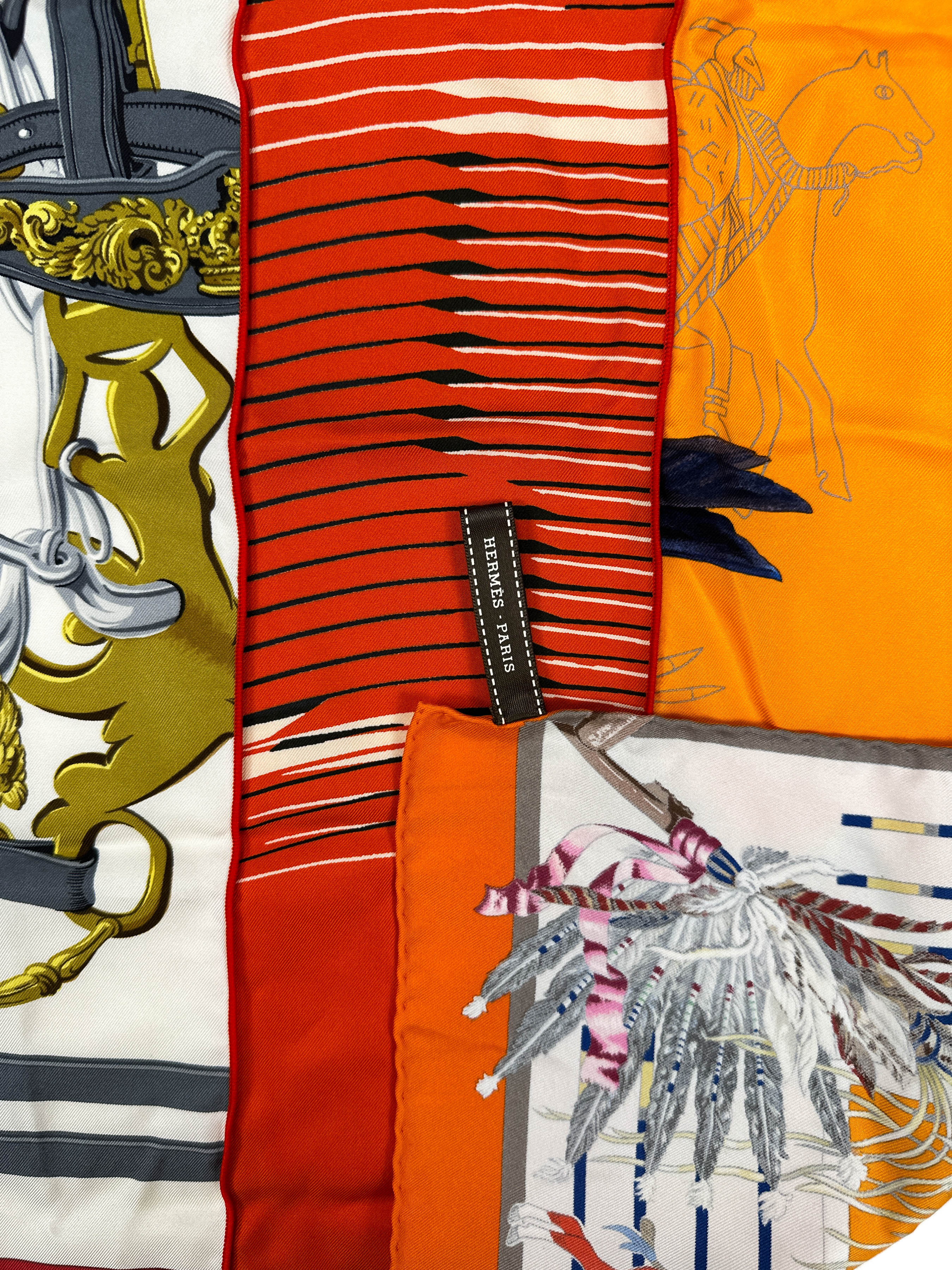 Hermès Carré en Carrés Exceptional Patchwork 90