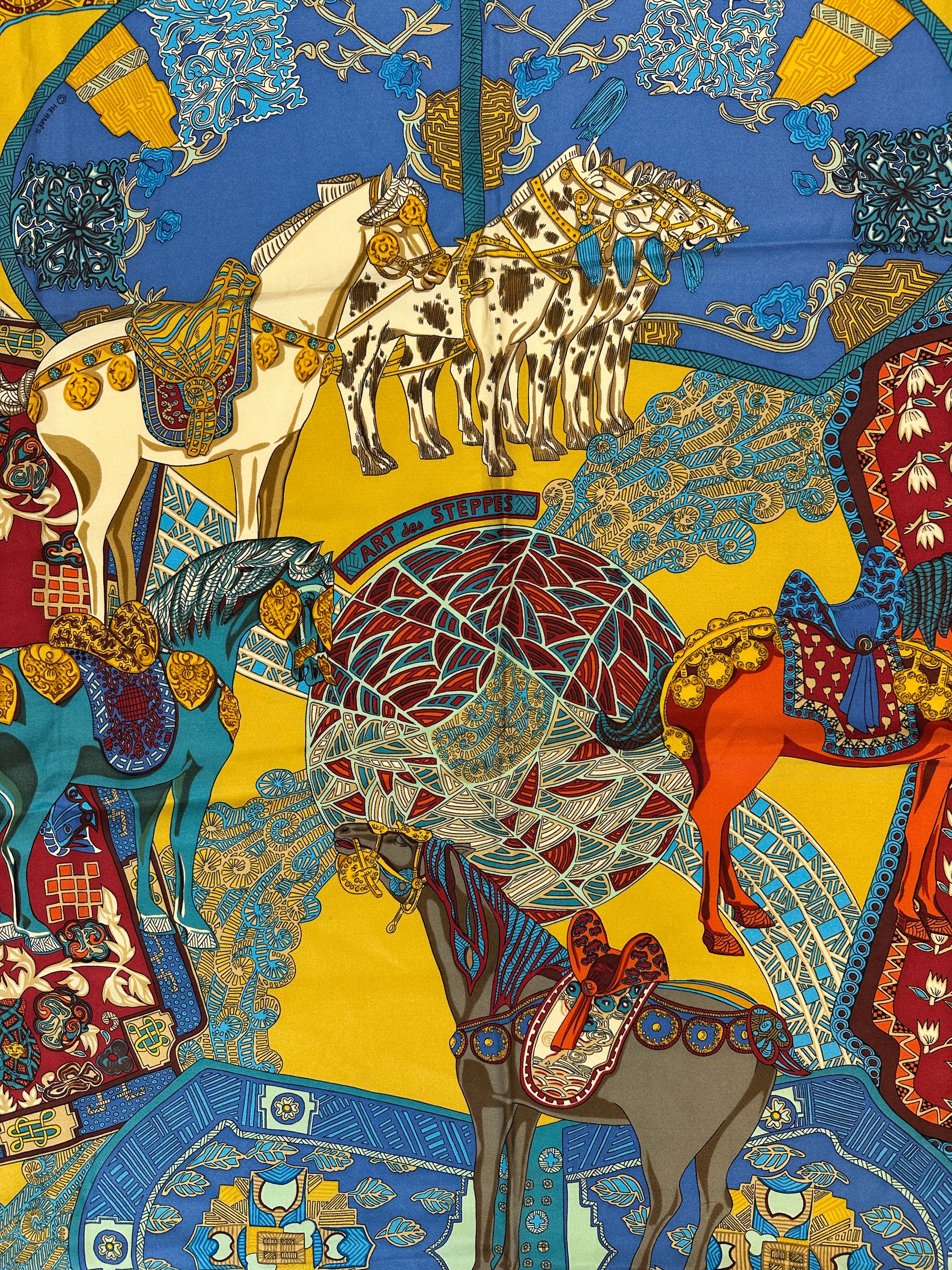 Hermès Art Des Steppes 90