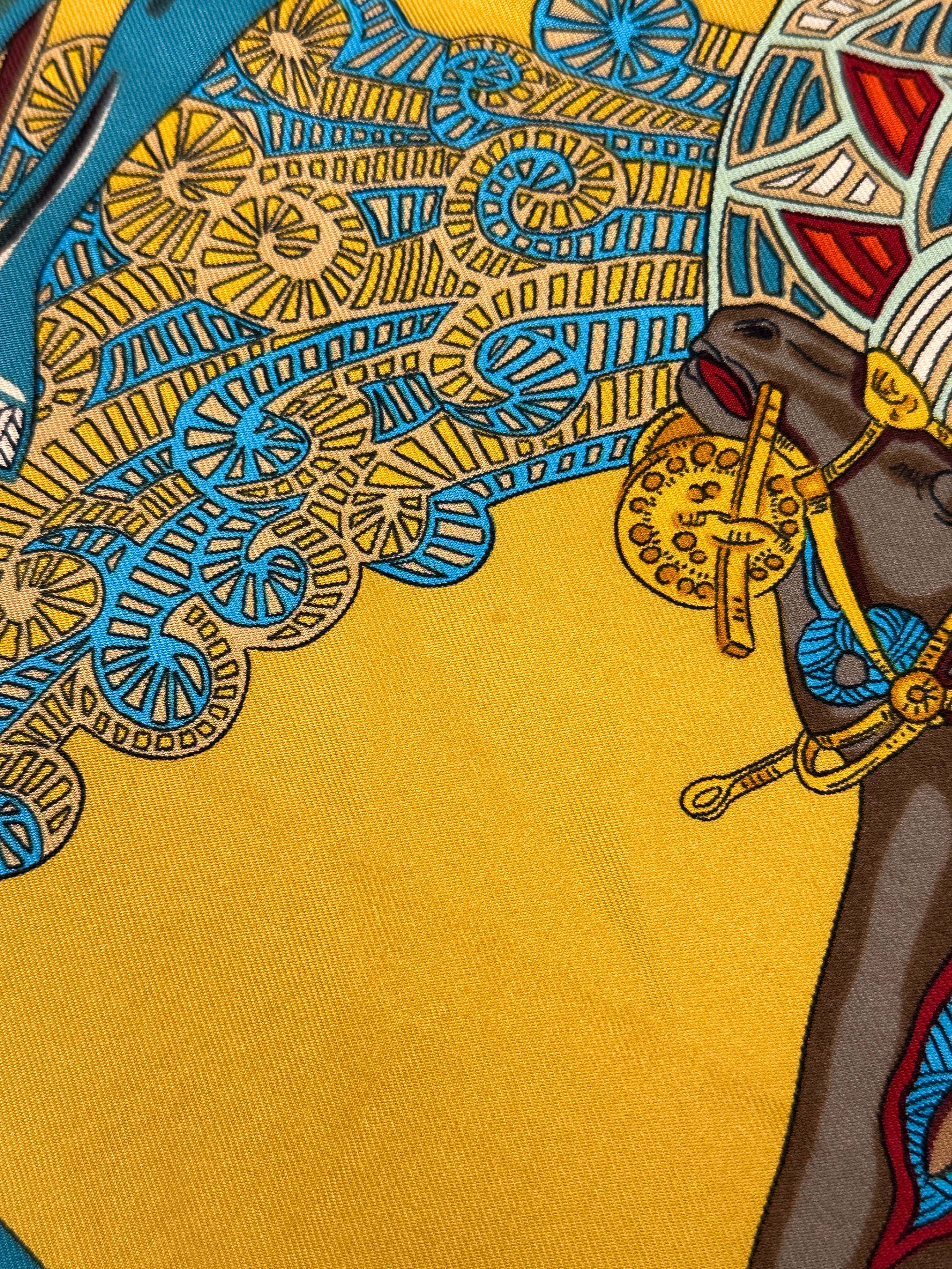 Hermès Art Des Steppes 90