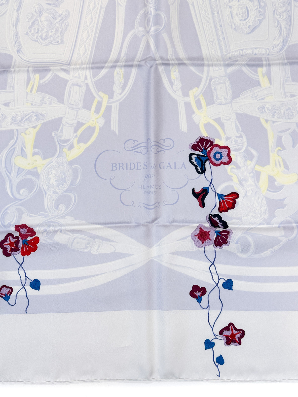 Hermès Brides Fleuries 90