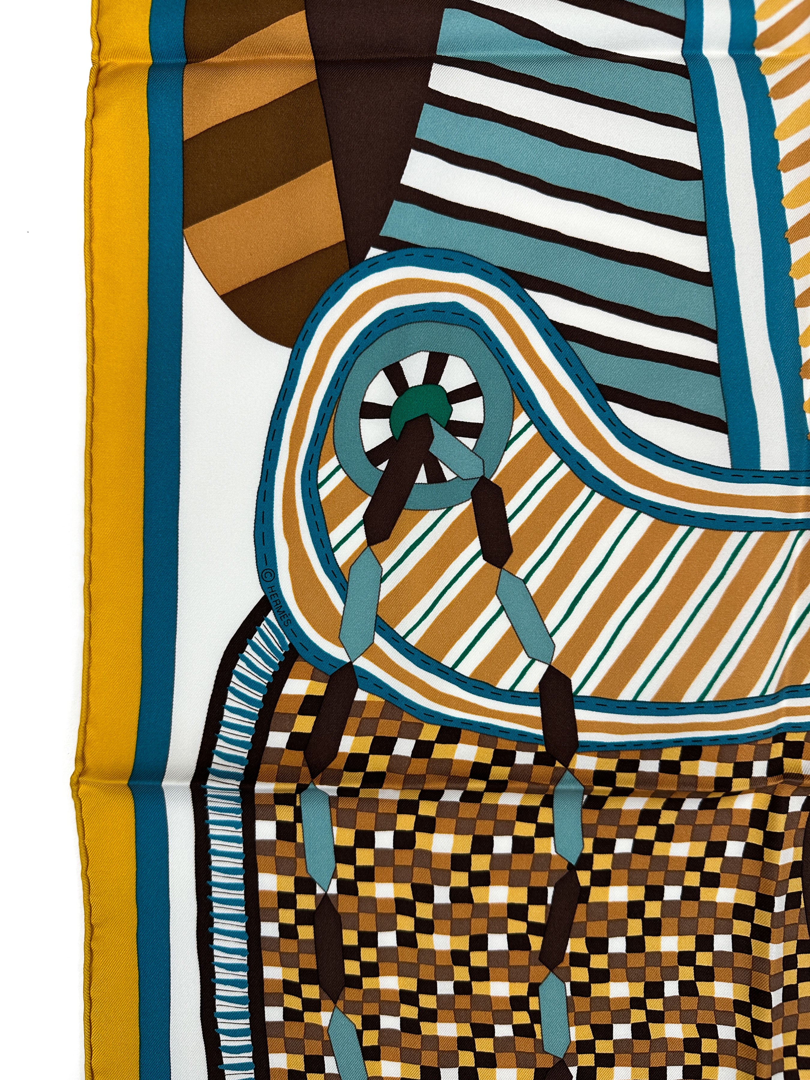 Hermès La Selle Imaginaire 90