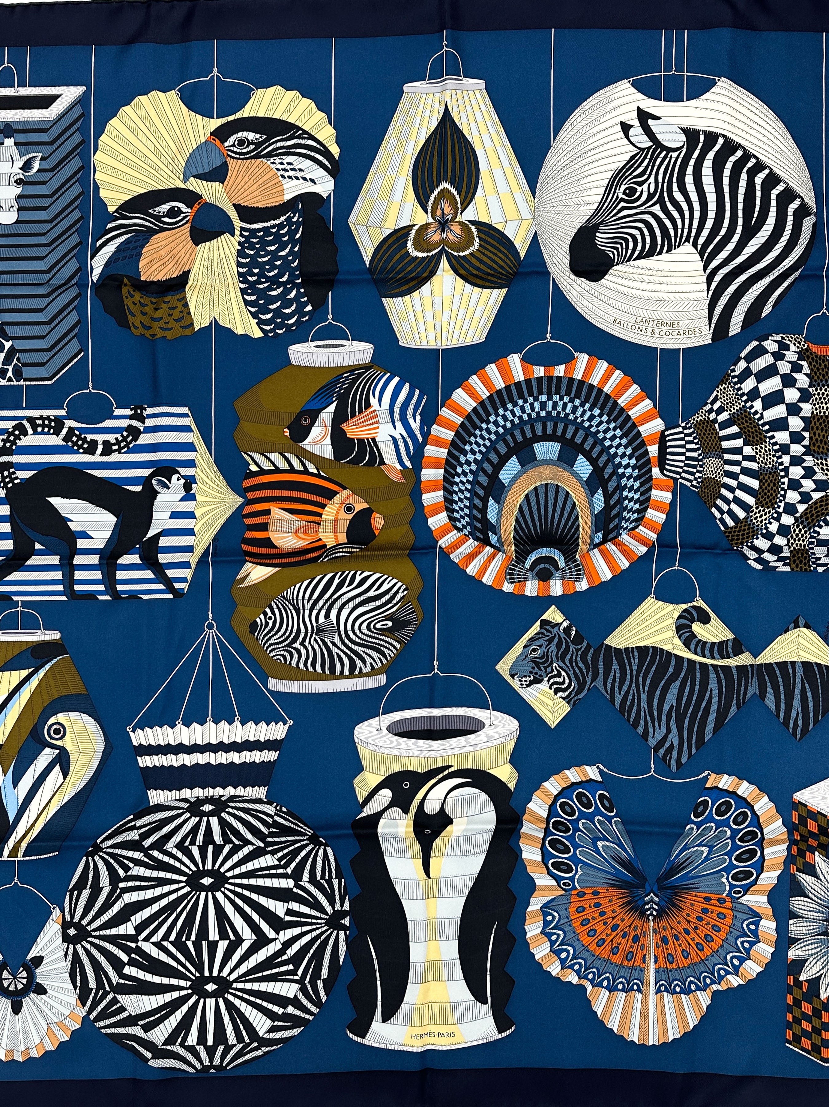 Hermès Lanternes, Ballons et Cocardes 90