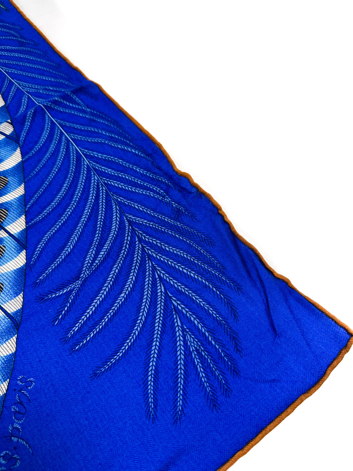Hermès Plumes en Fête Cashmere Silk 140