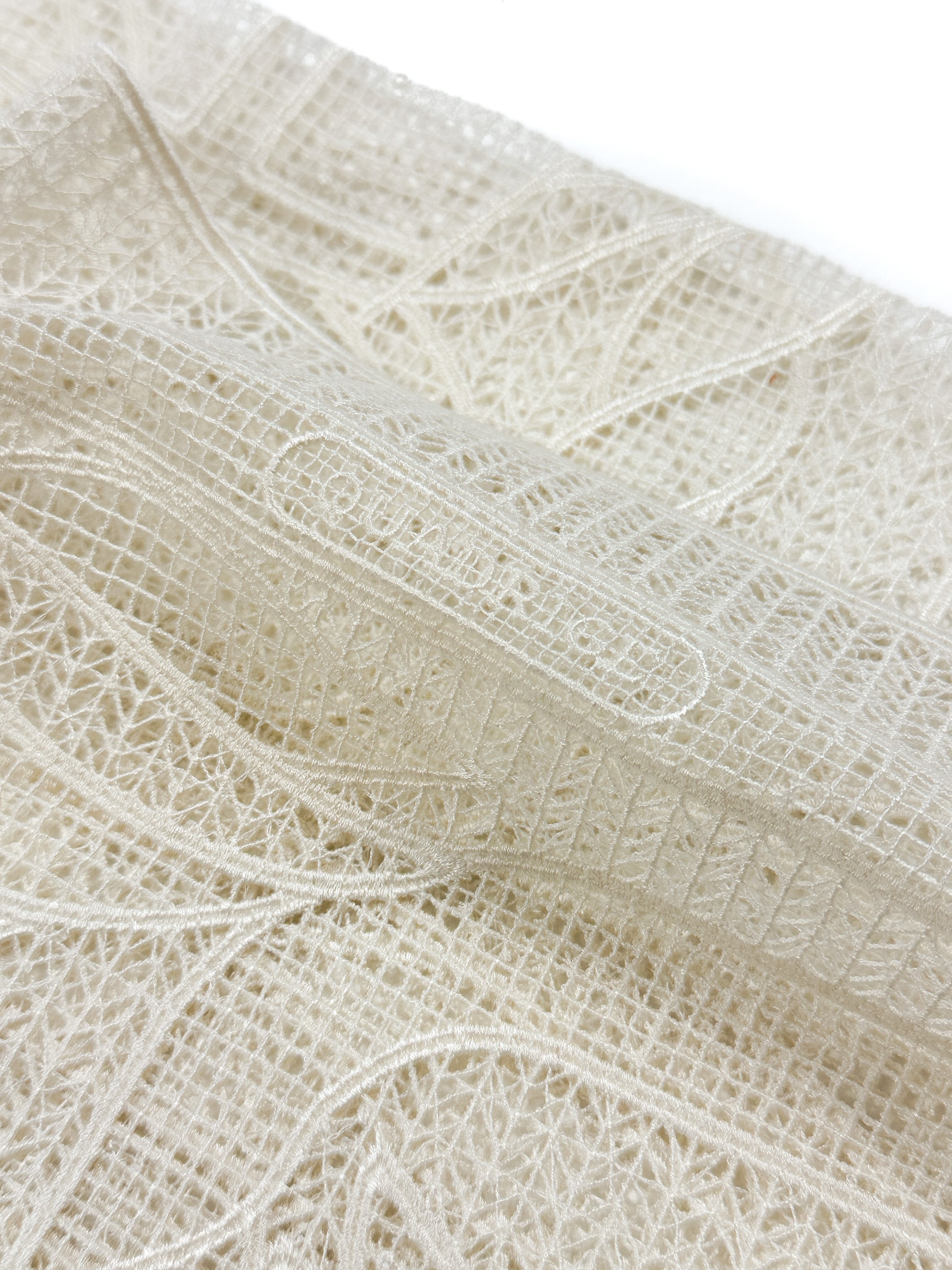 Hermès Guipure Quadrige Cotton Silk 60