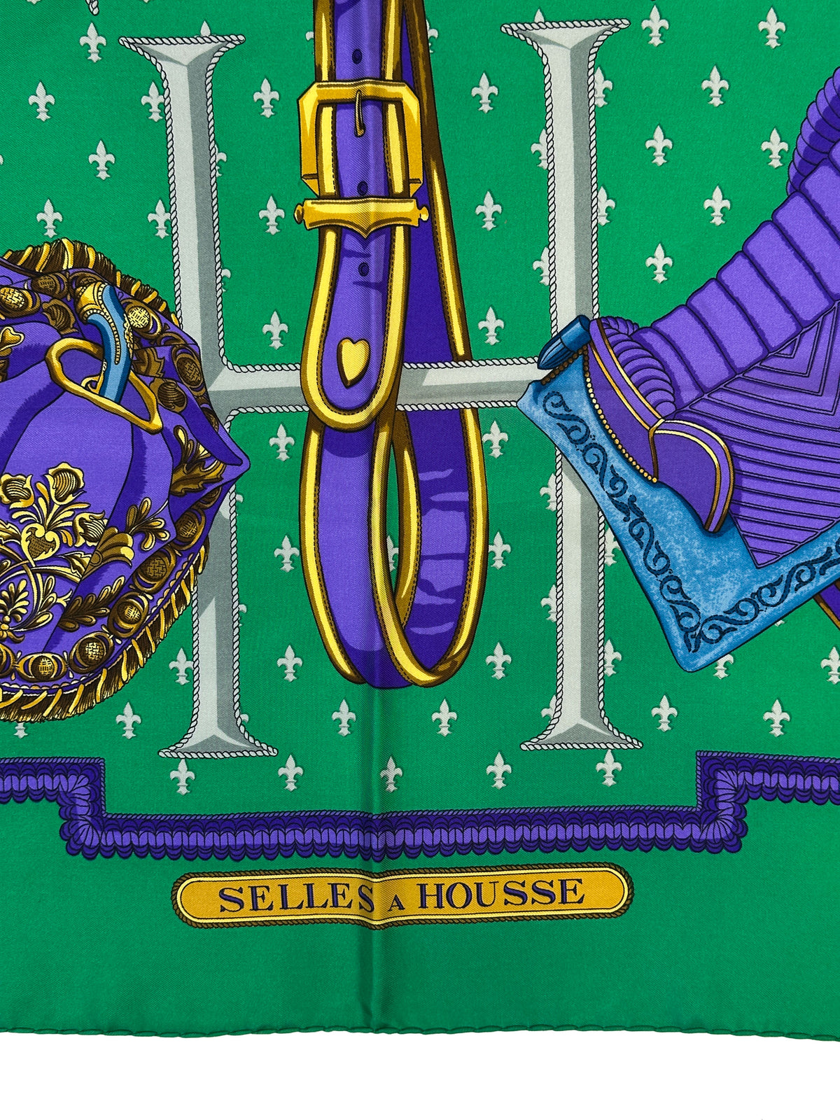 Hermès Selles a Housse 90
