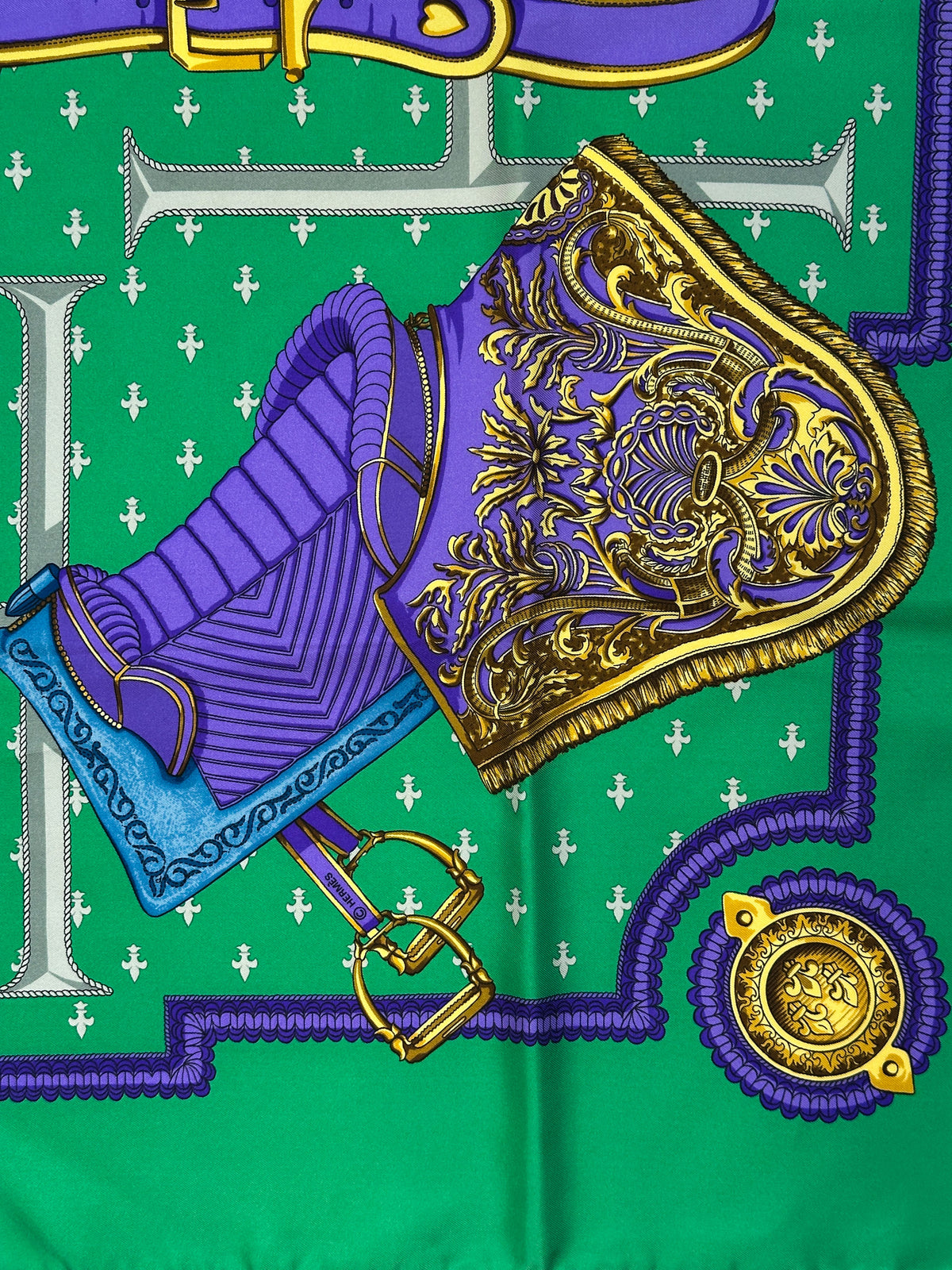 Hermès Selles a Housse 90