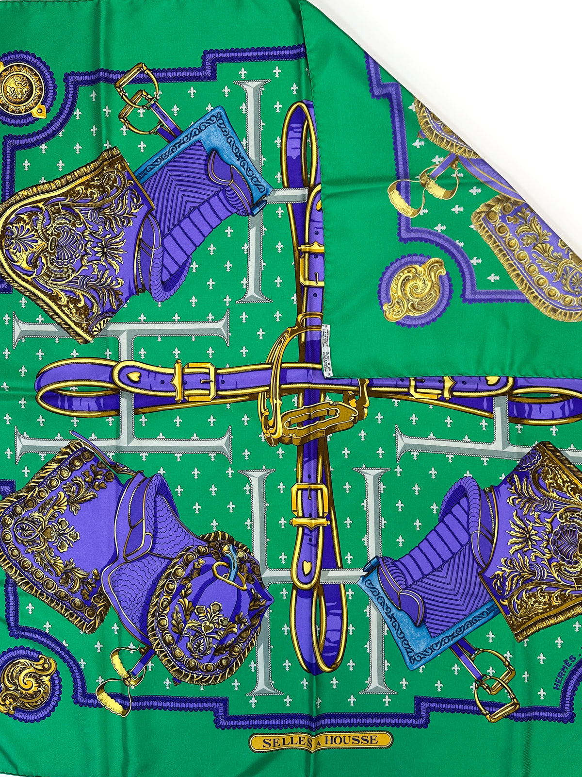 Hermès Selles a Housse 90