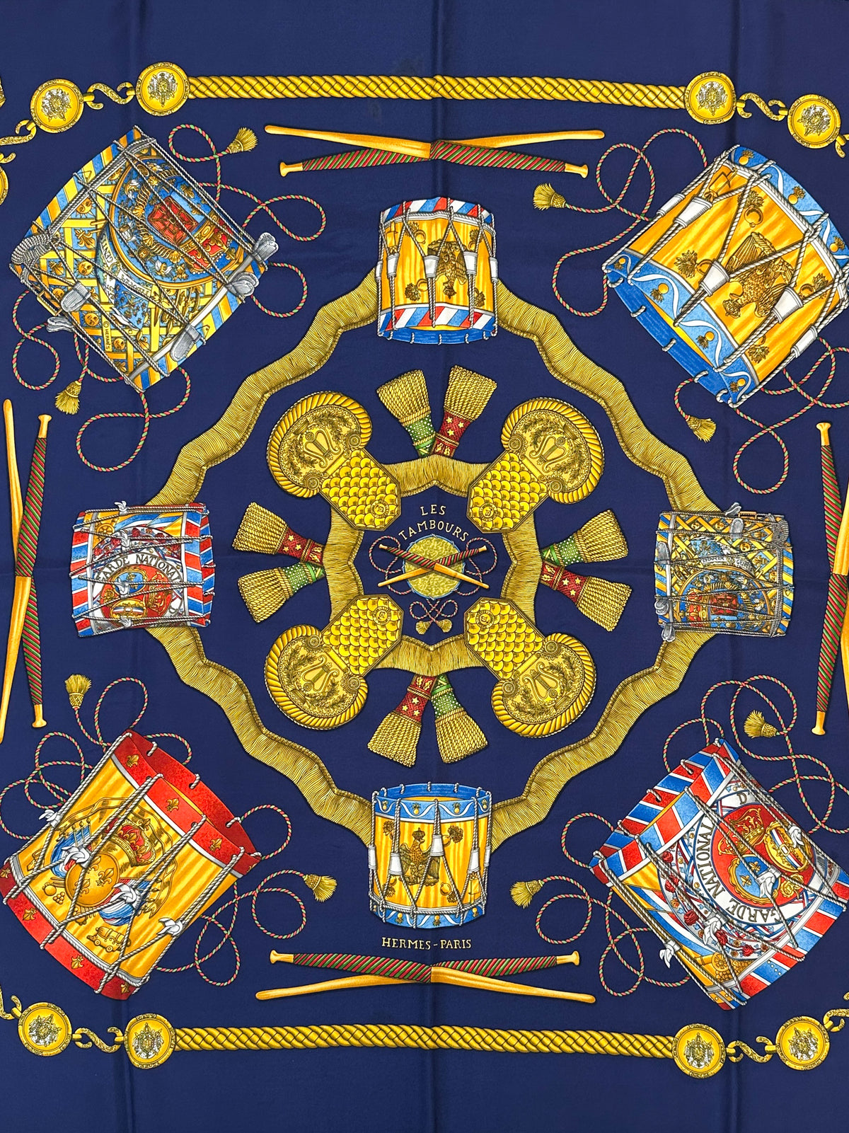 Hermès Les Tambours 90