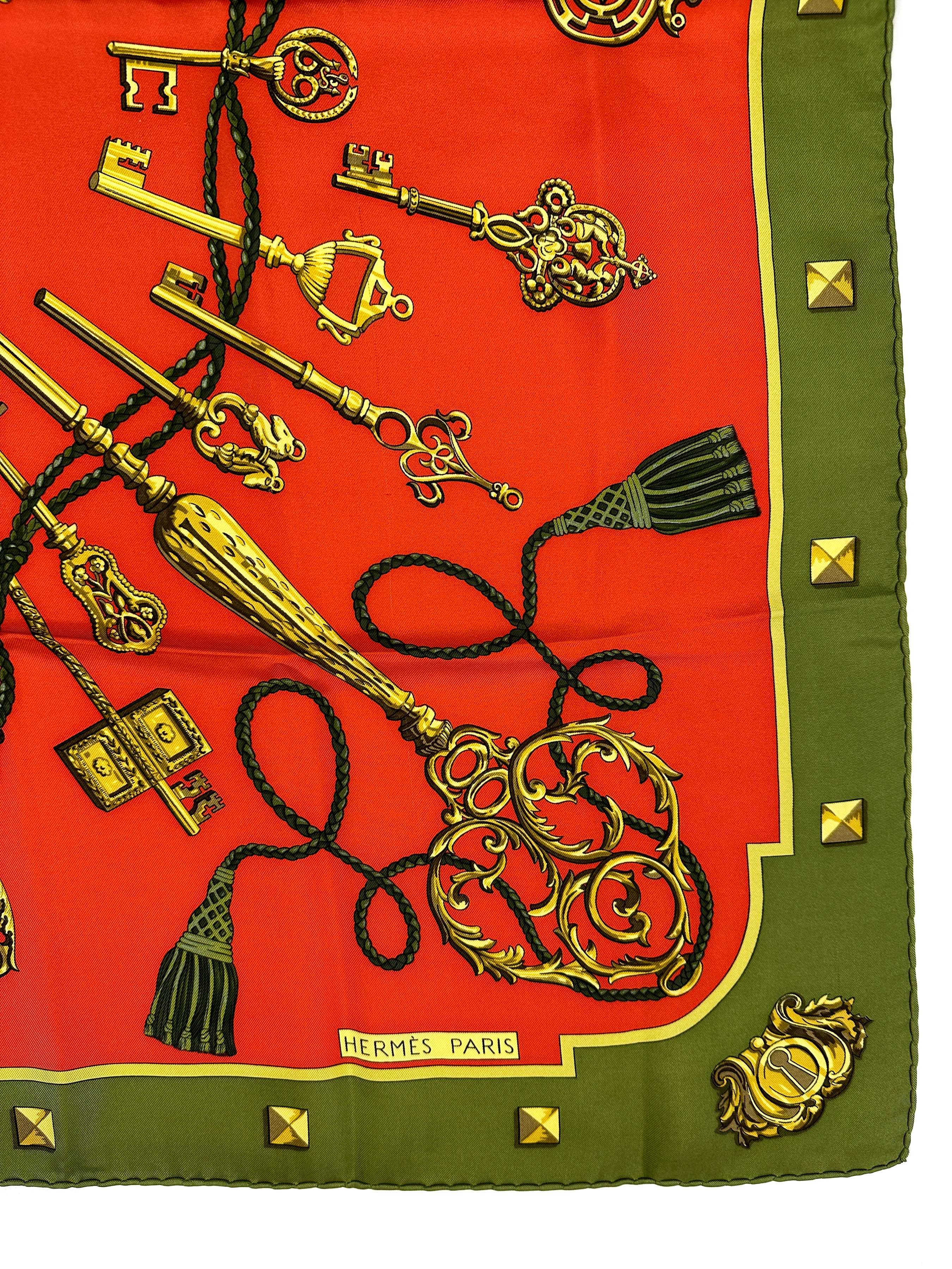 Hermès Les Cles 90