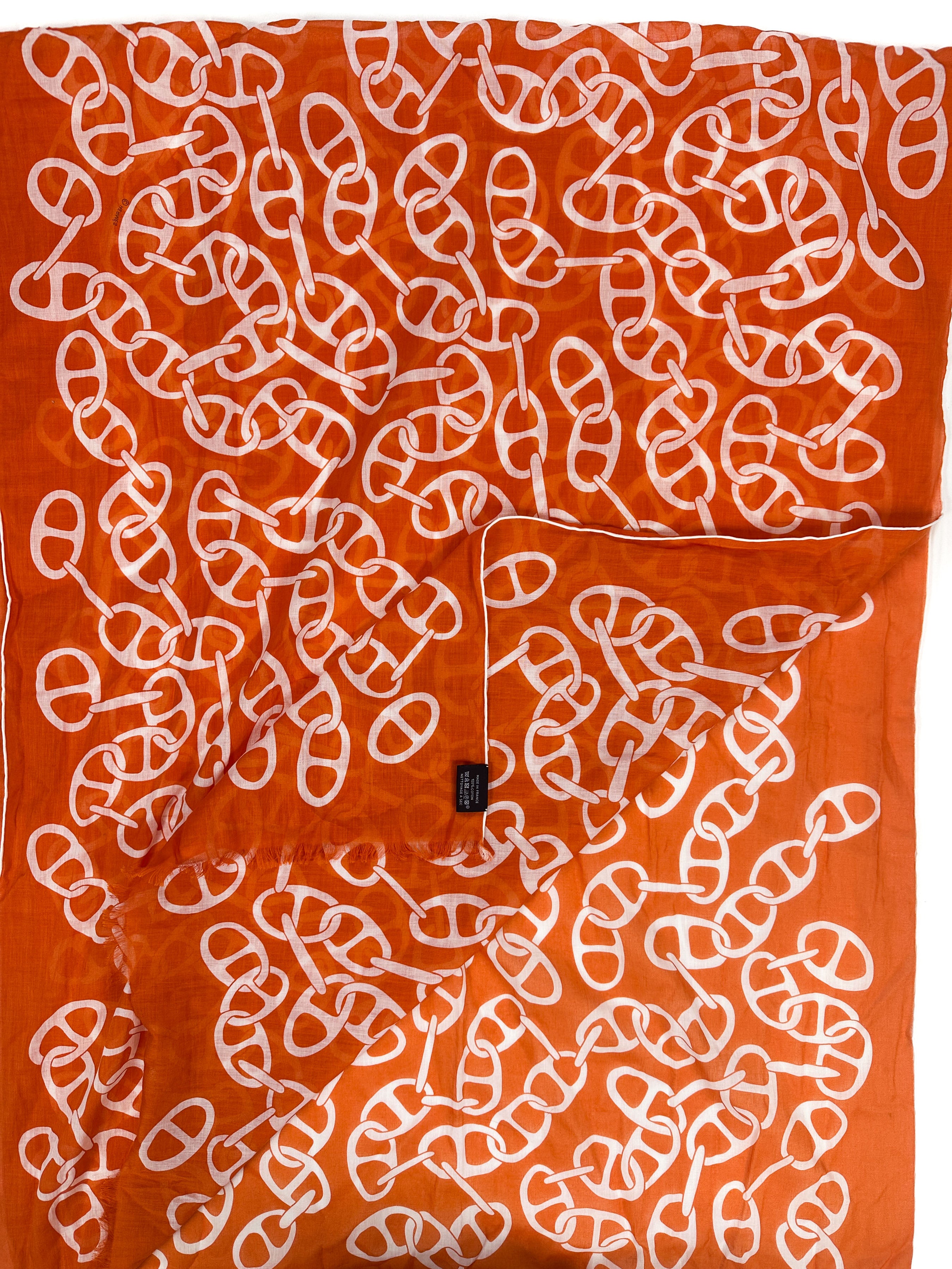 Hermès Chaine d'Ancre Cotton Rectangle