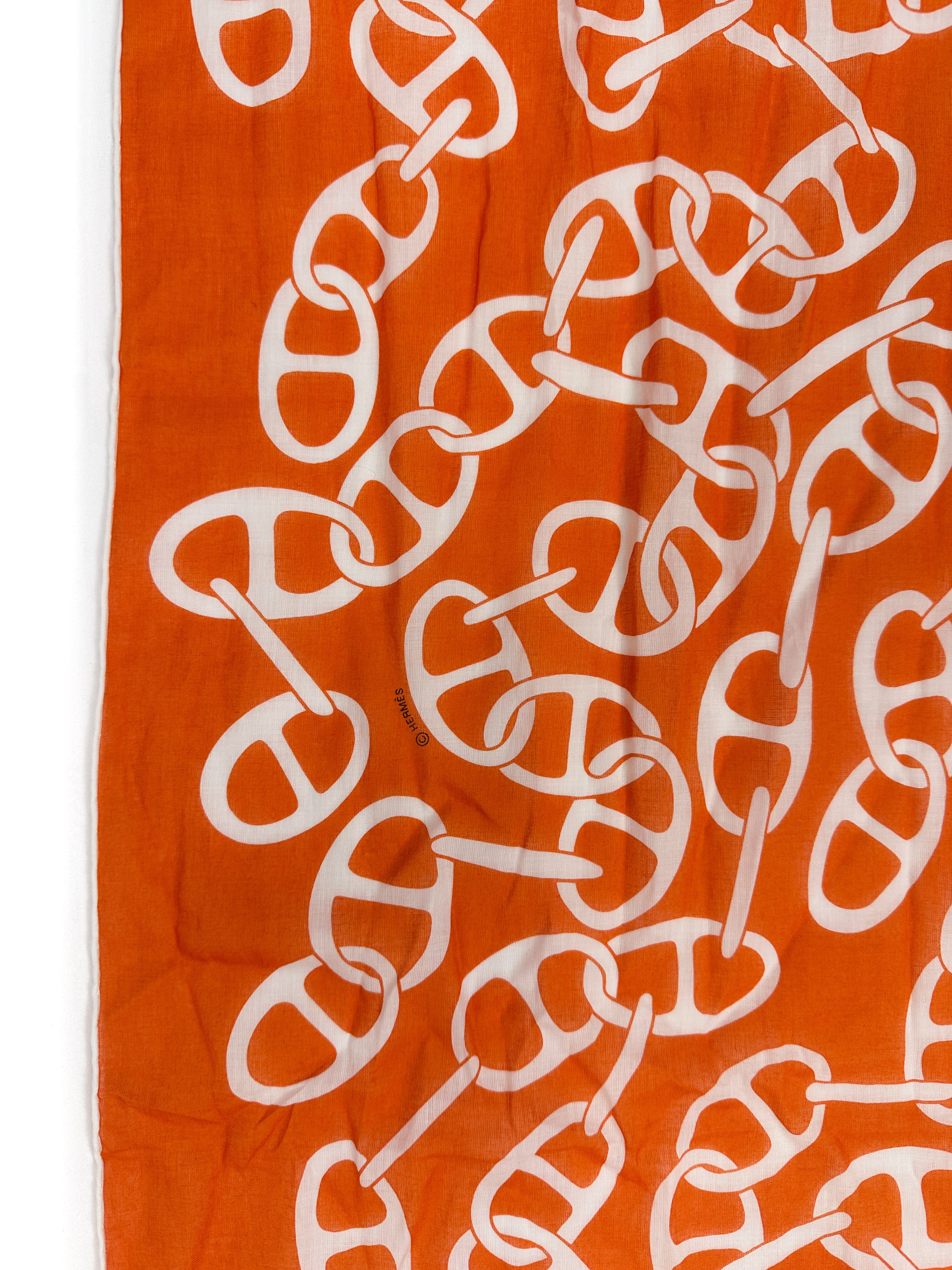 Hermès Chaine d'Ancre Cotton Rectangle
