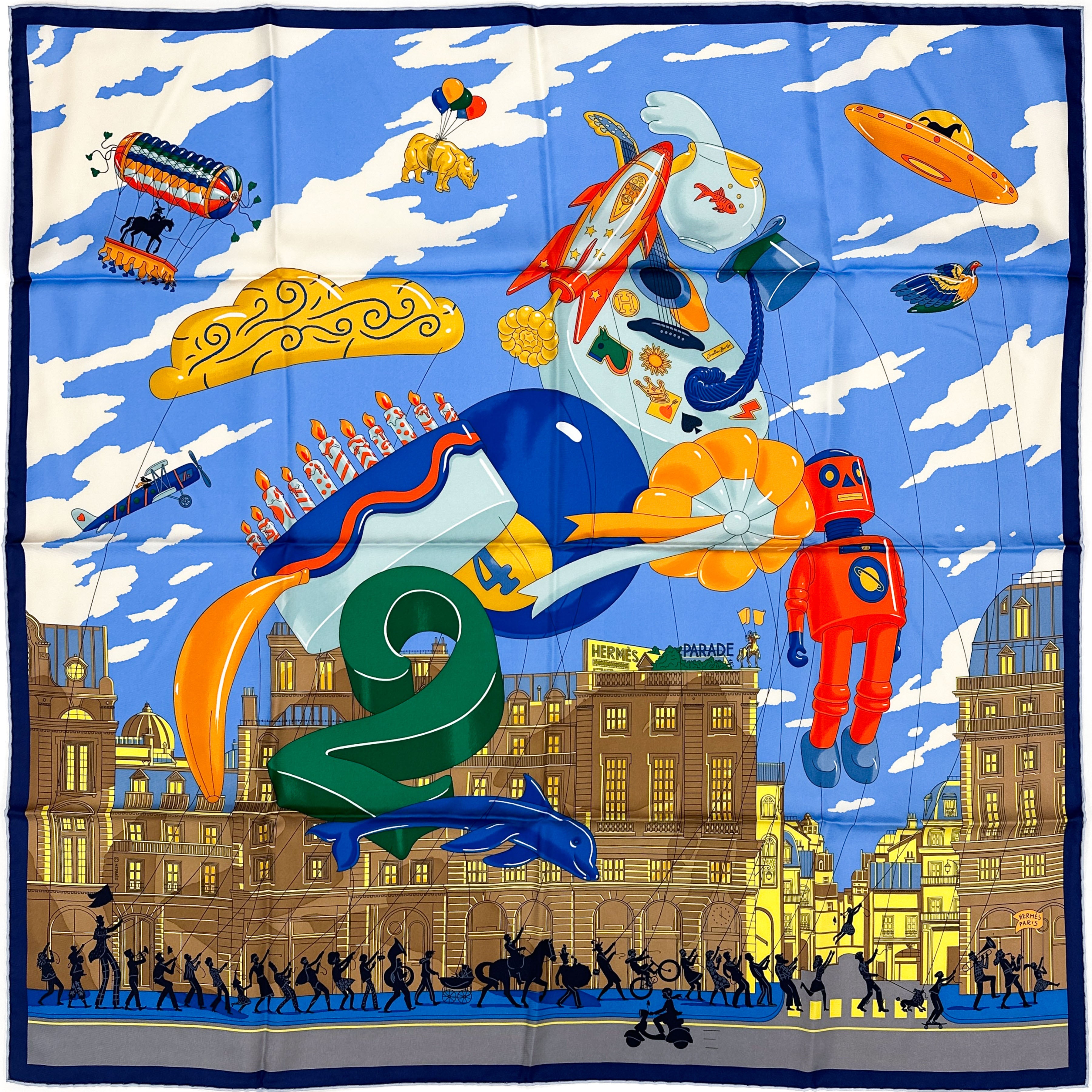 Hermès Parade Scarf 90