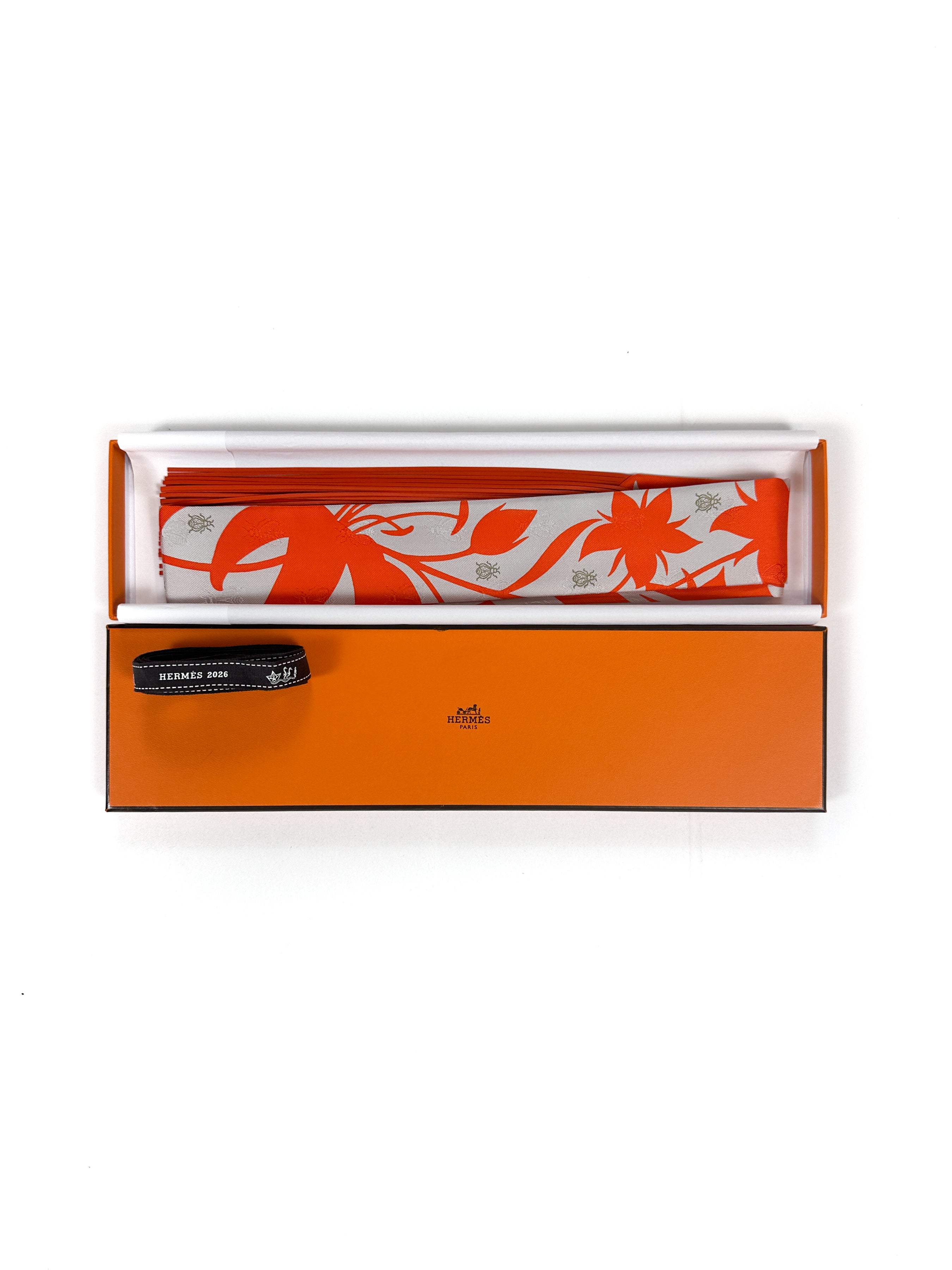 Hermès Bouquet Final Fringe Twilly