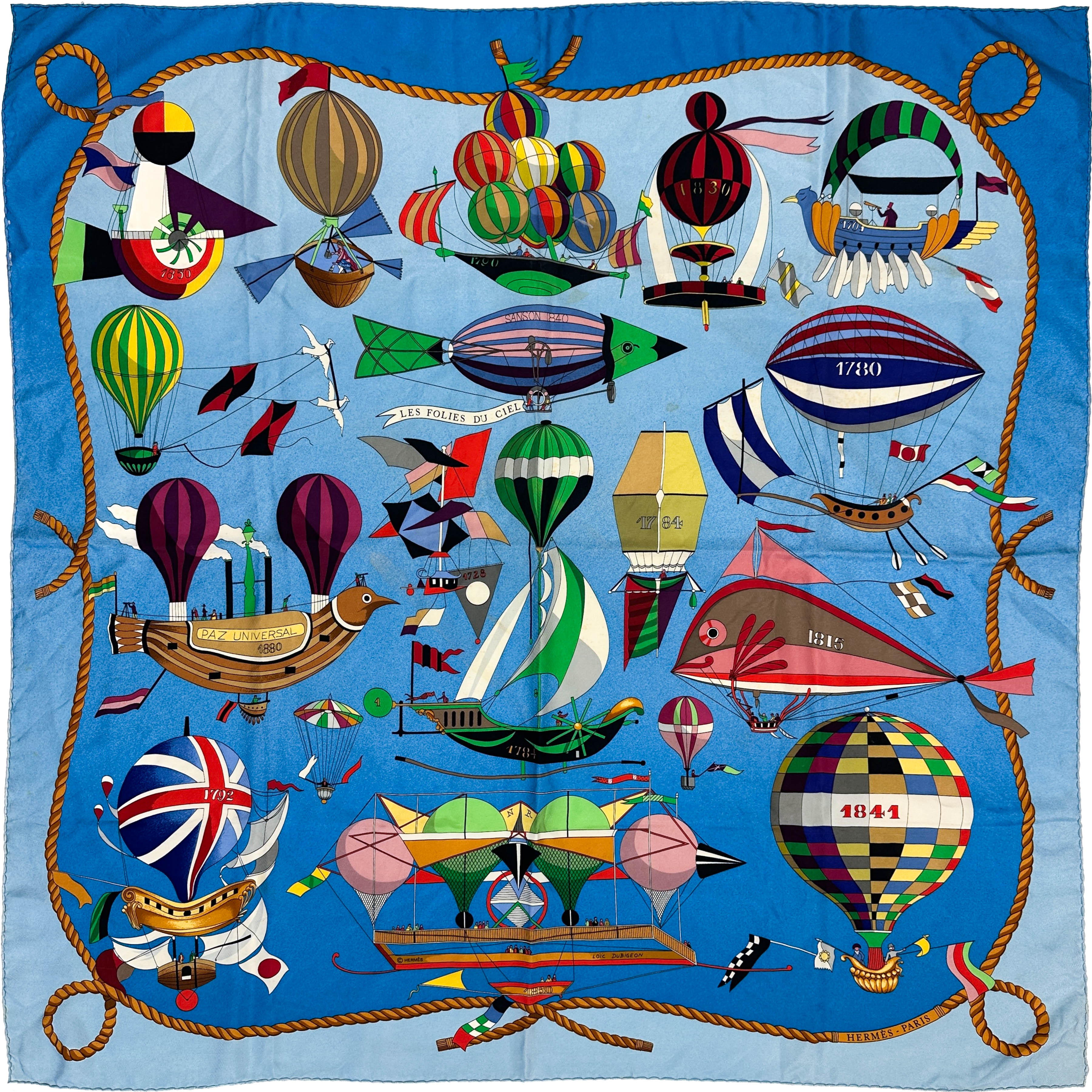 Hermès Folies du Ciel 90