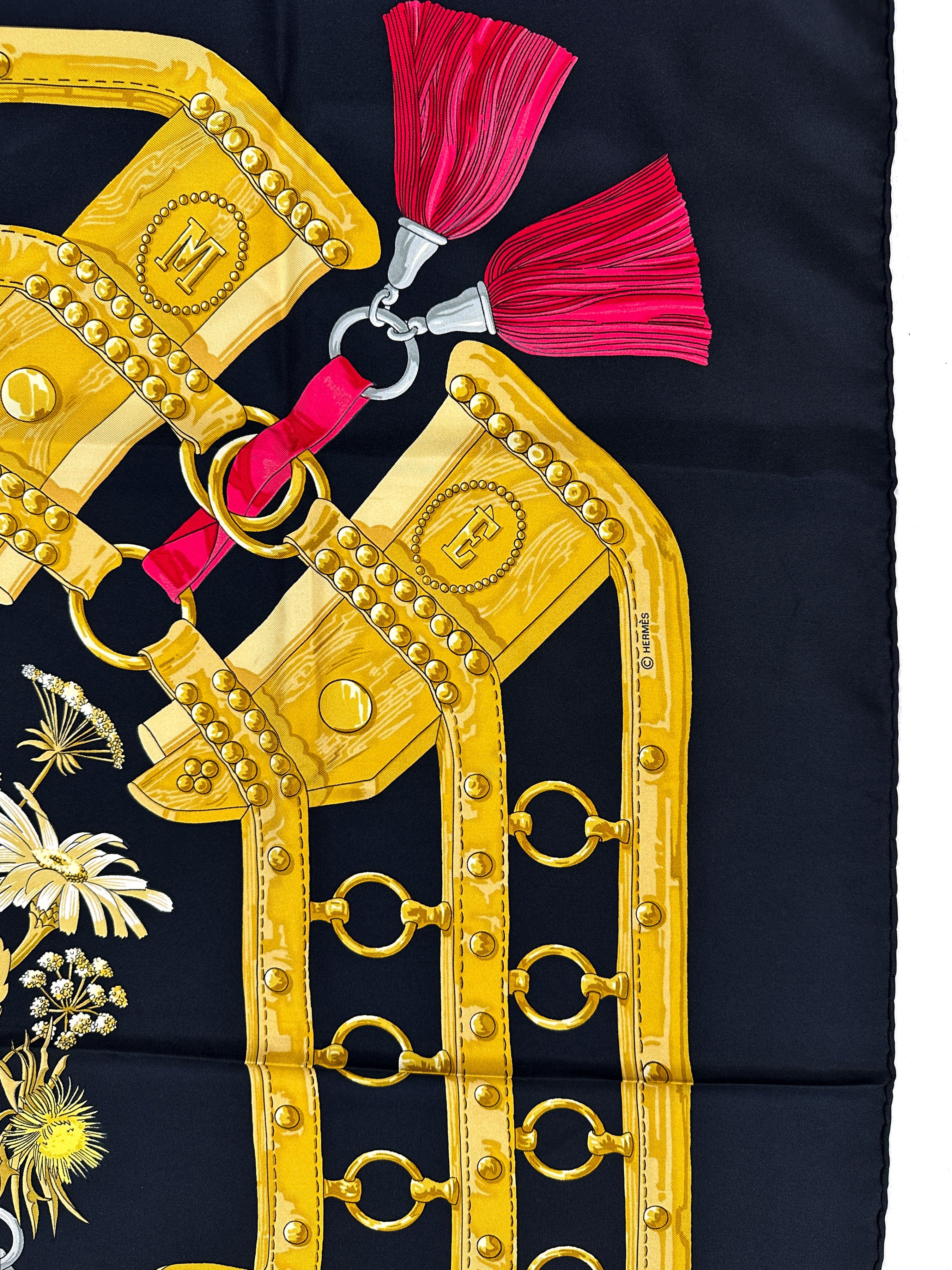 Hermès Aux Champs 90