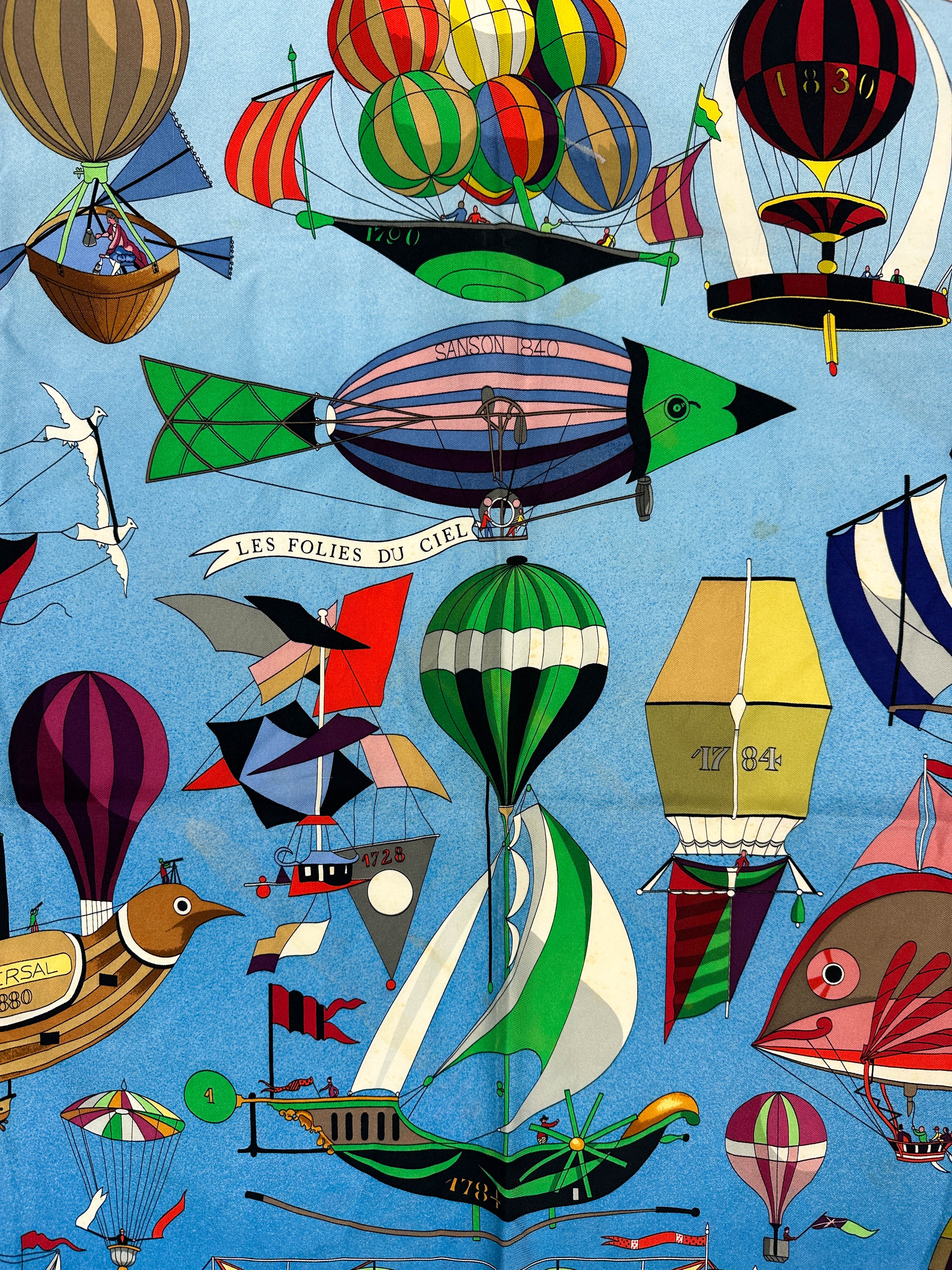 Hermès Folies du Ciel 90