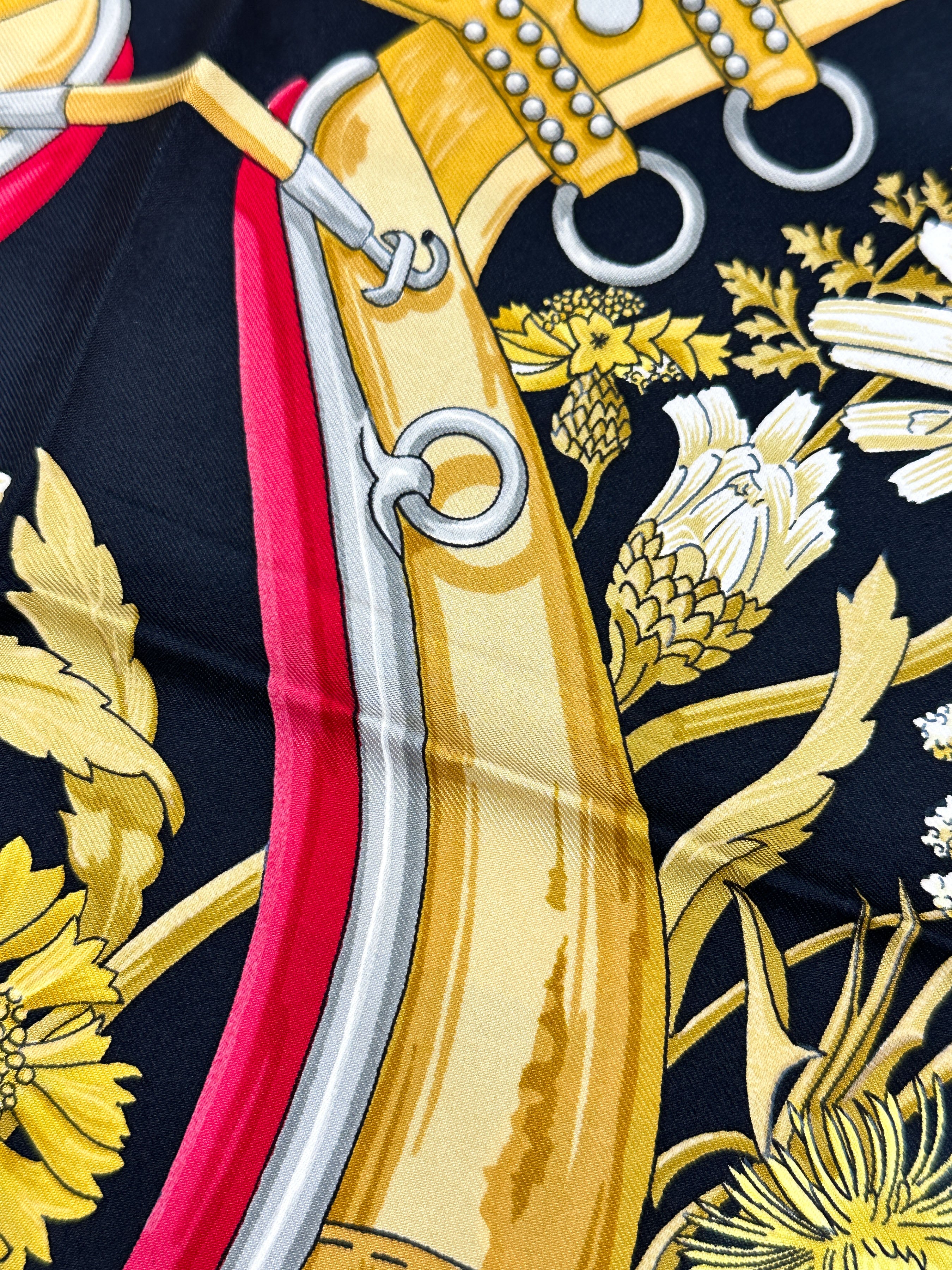 Hermès Aux Champs 90