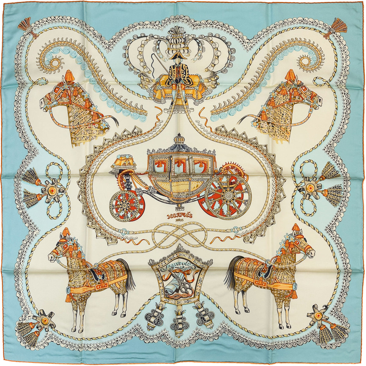 Hermès Paperoles 90