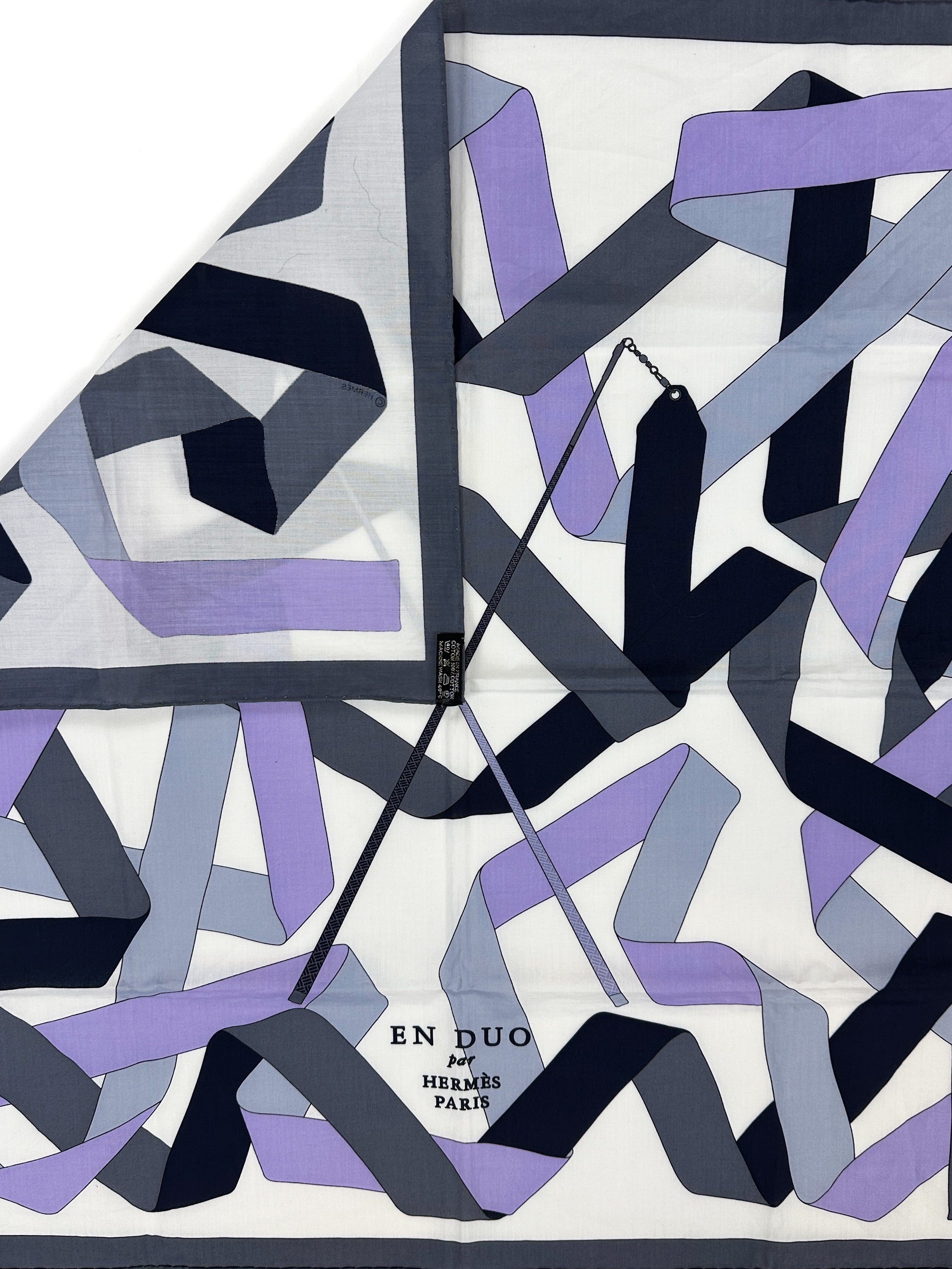 Hermès En Duo Cotton 55