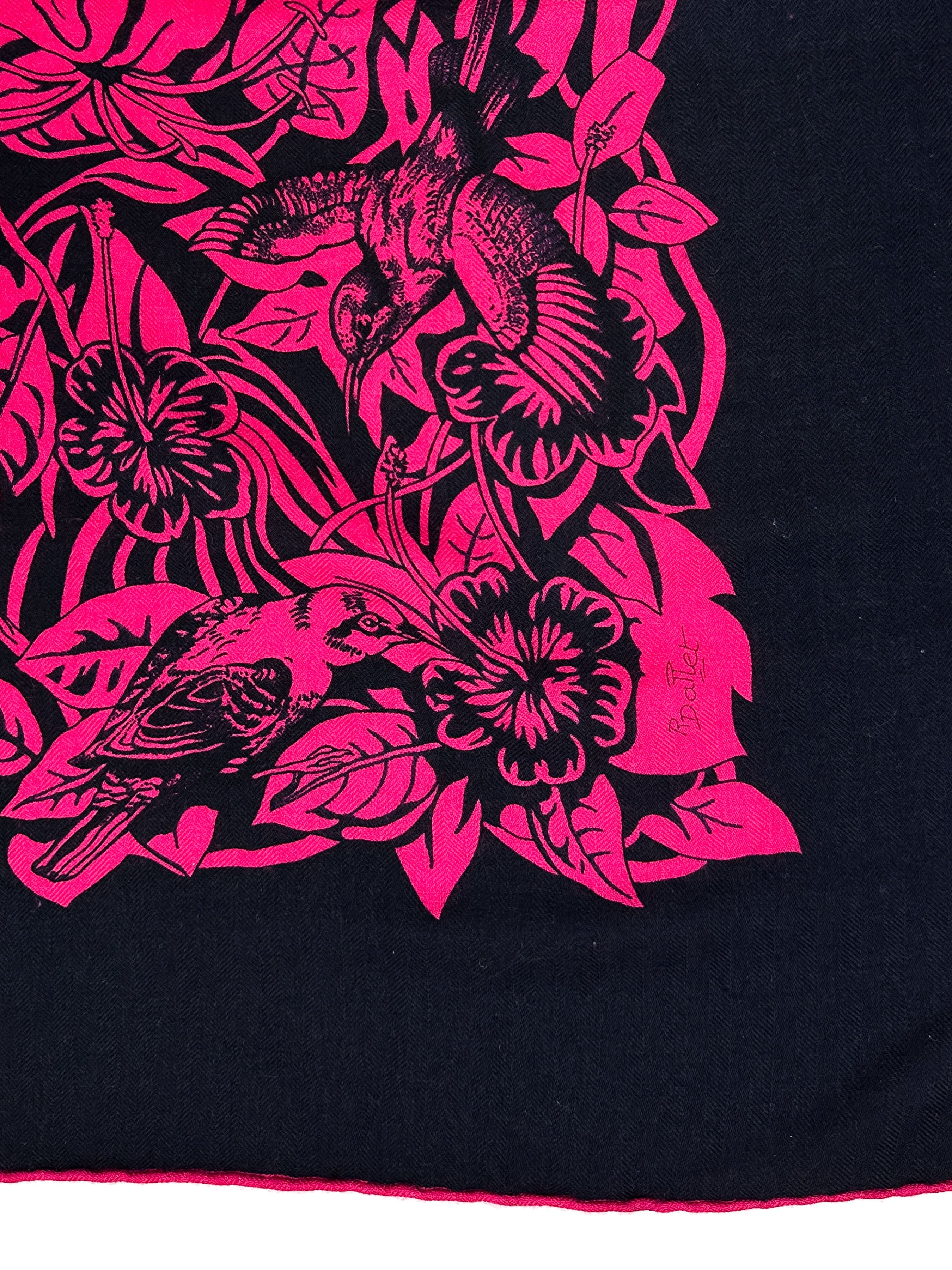 Hermès Jungle Love Tatouages Cashmere Silk 140