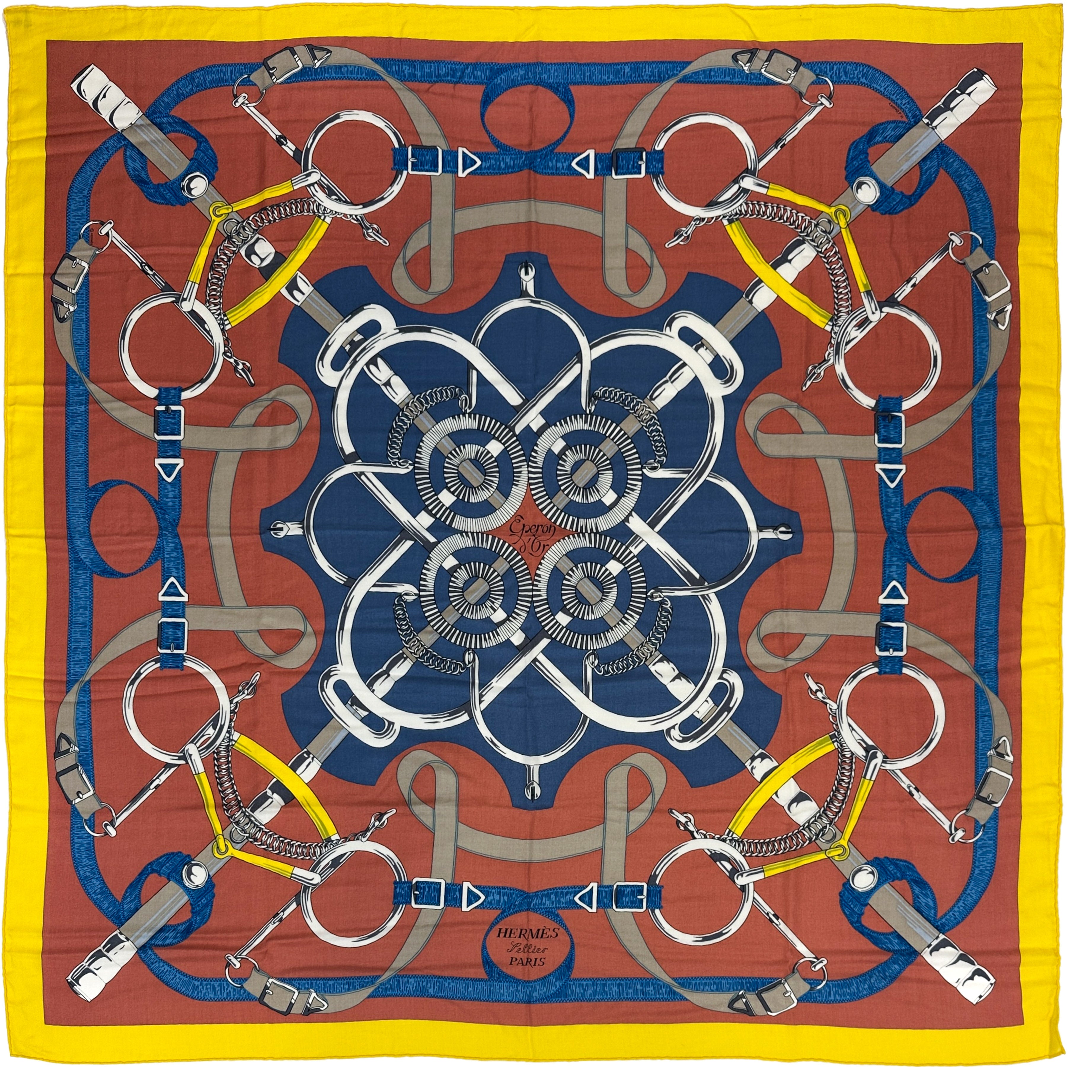 Hermès Eperon d'Or Cashmere 140