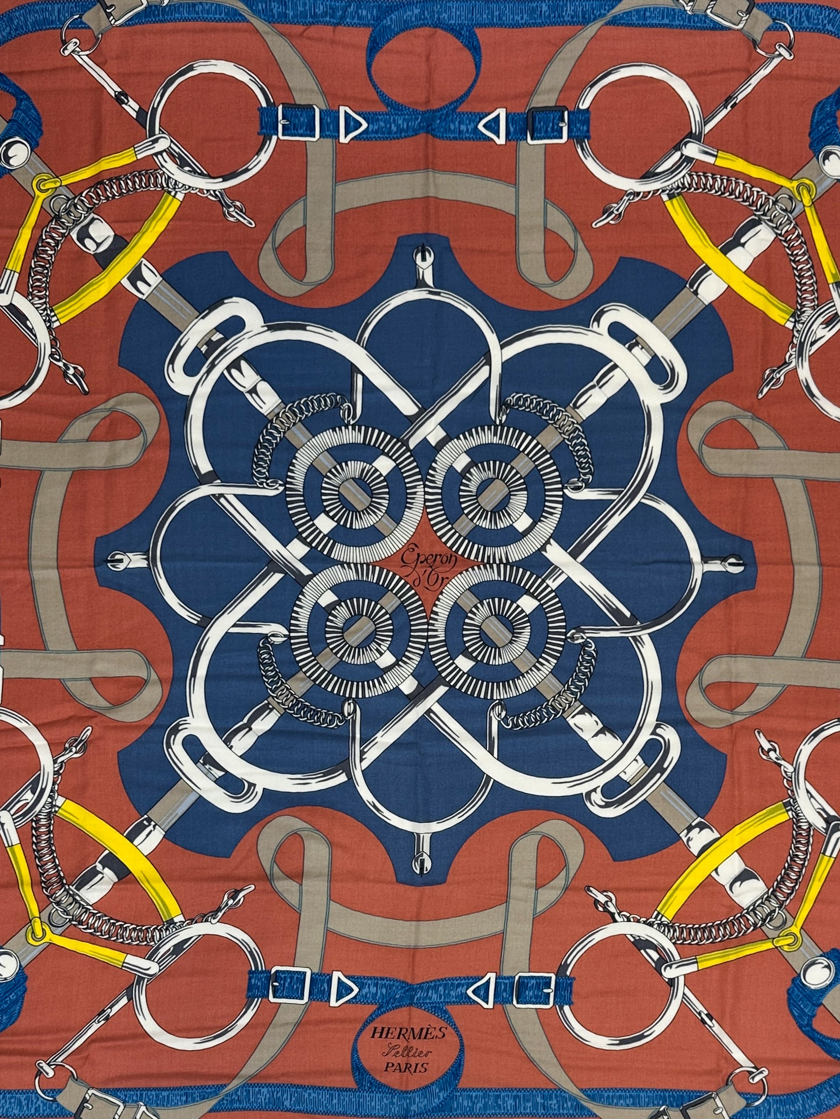 Hermès Eperon d'Or Cashmere 140