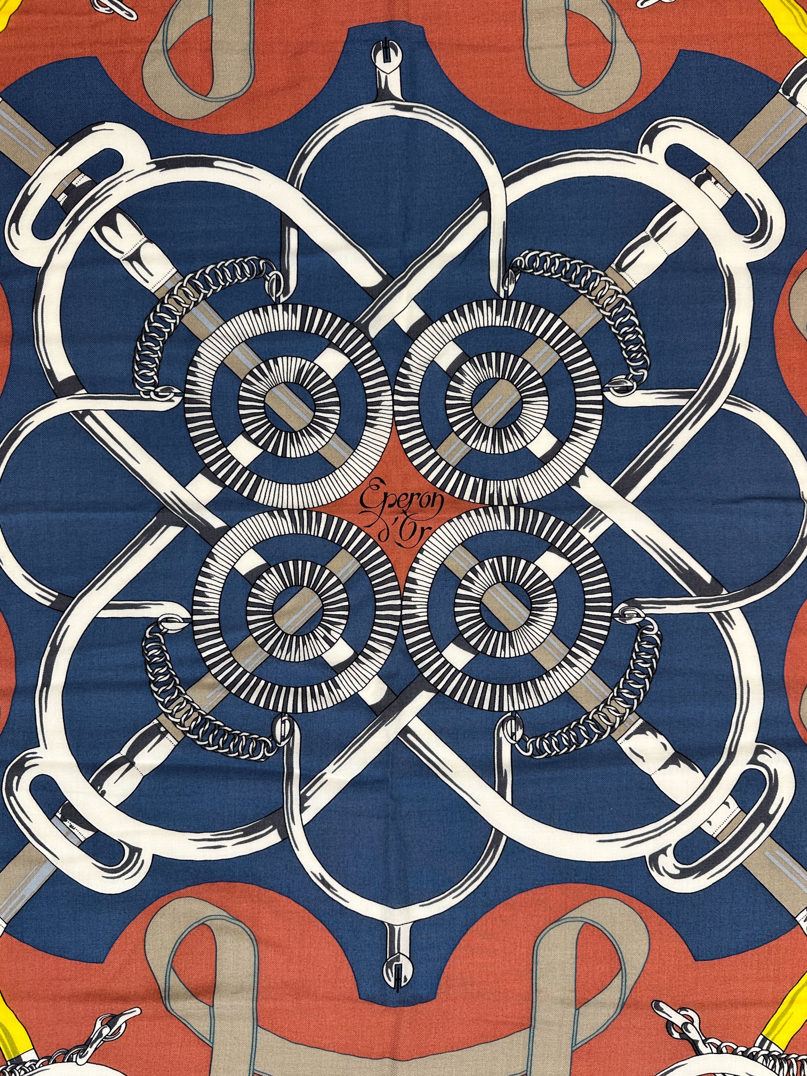 Hermès Eperon d'Or Cashmere 140