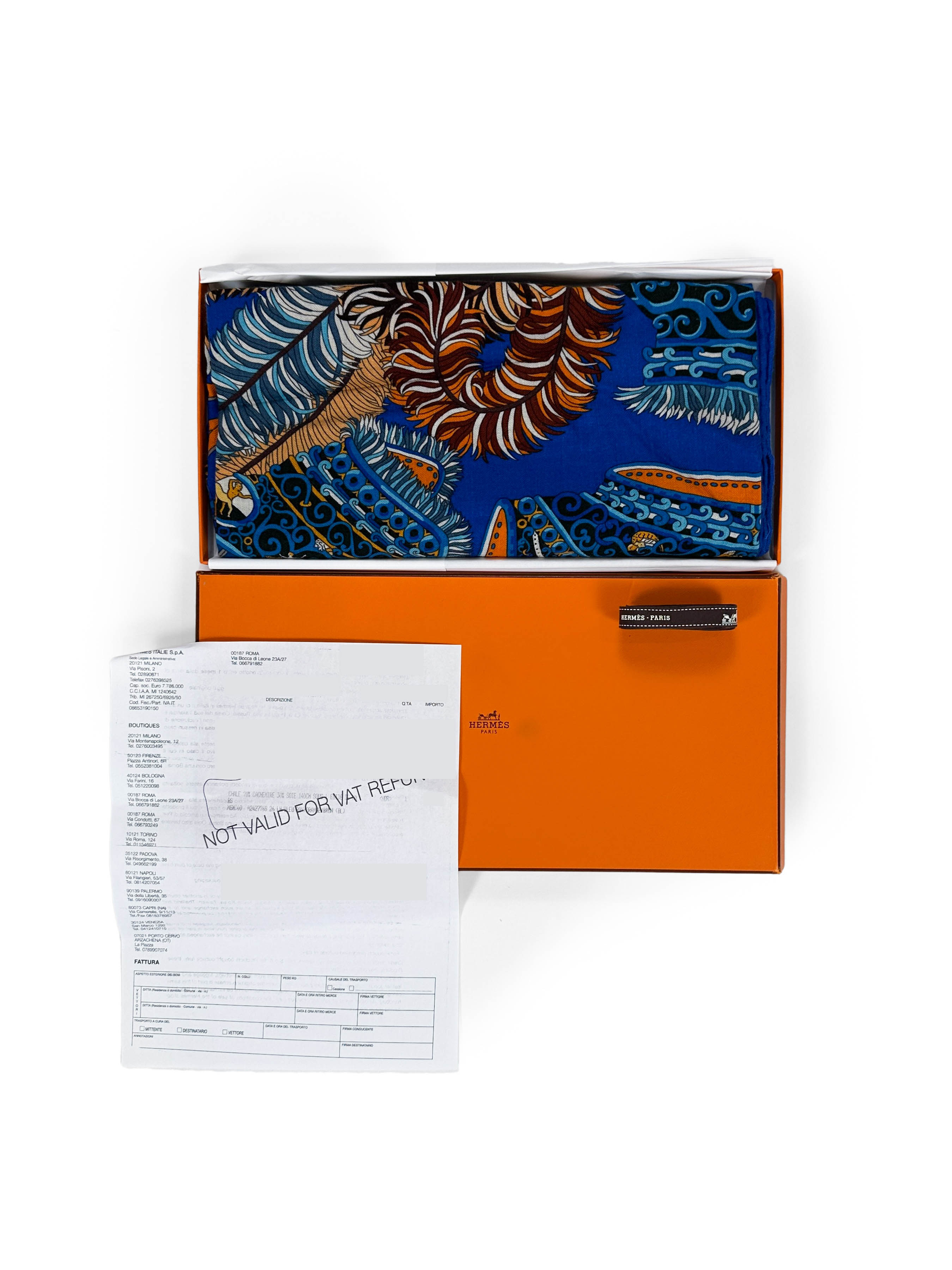 Hermès Sous L'Egide de Mars Cashmere Silk 140