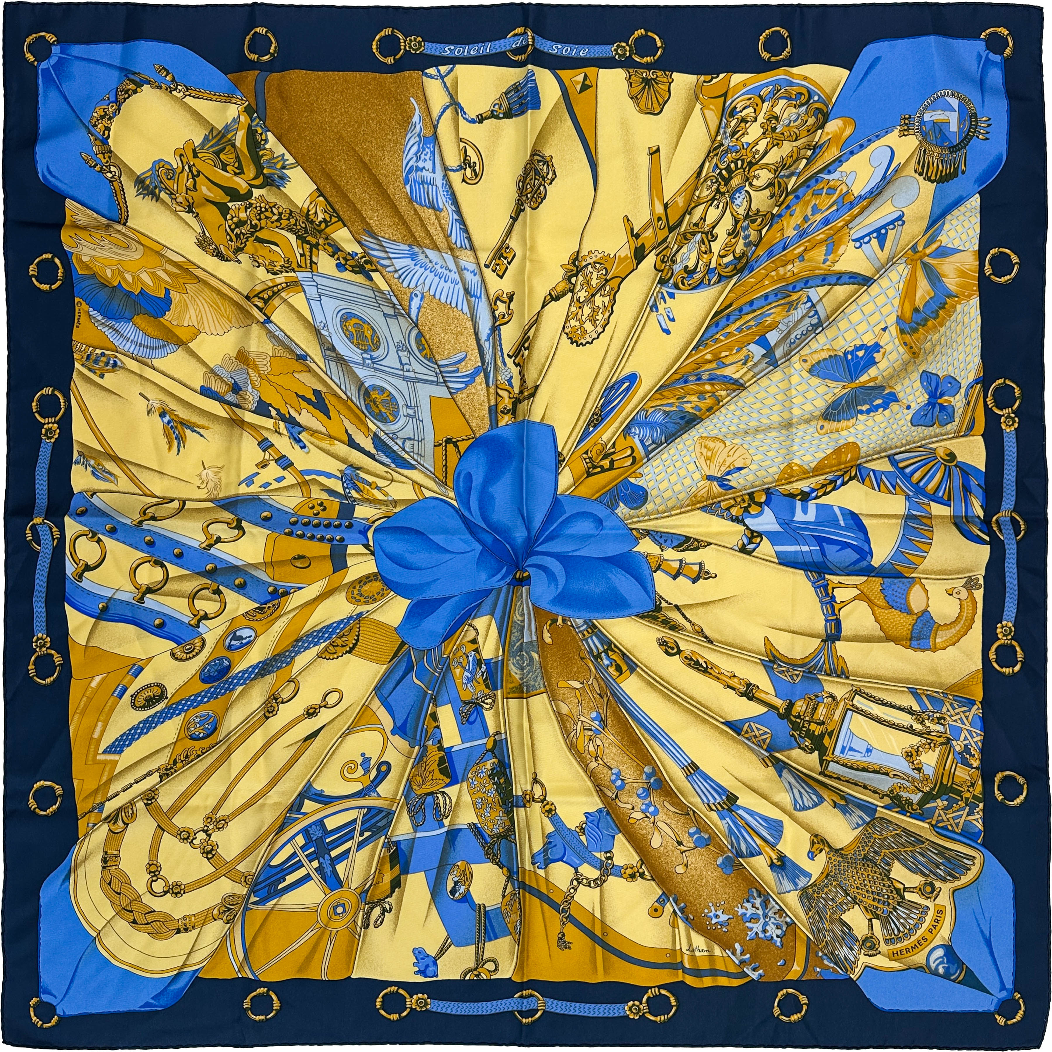 Hermès Soleil de Soie 90