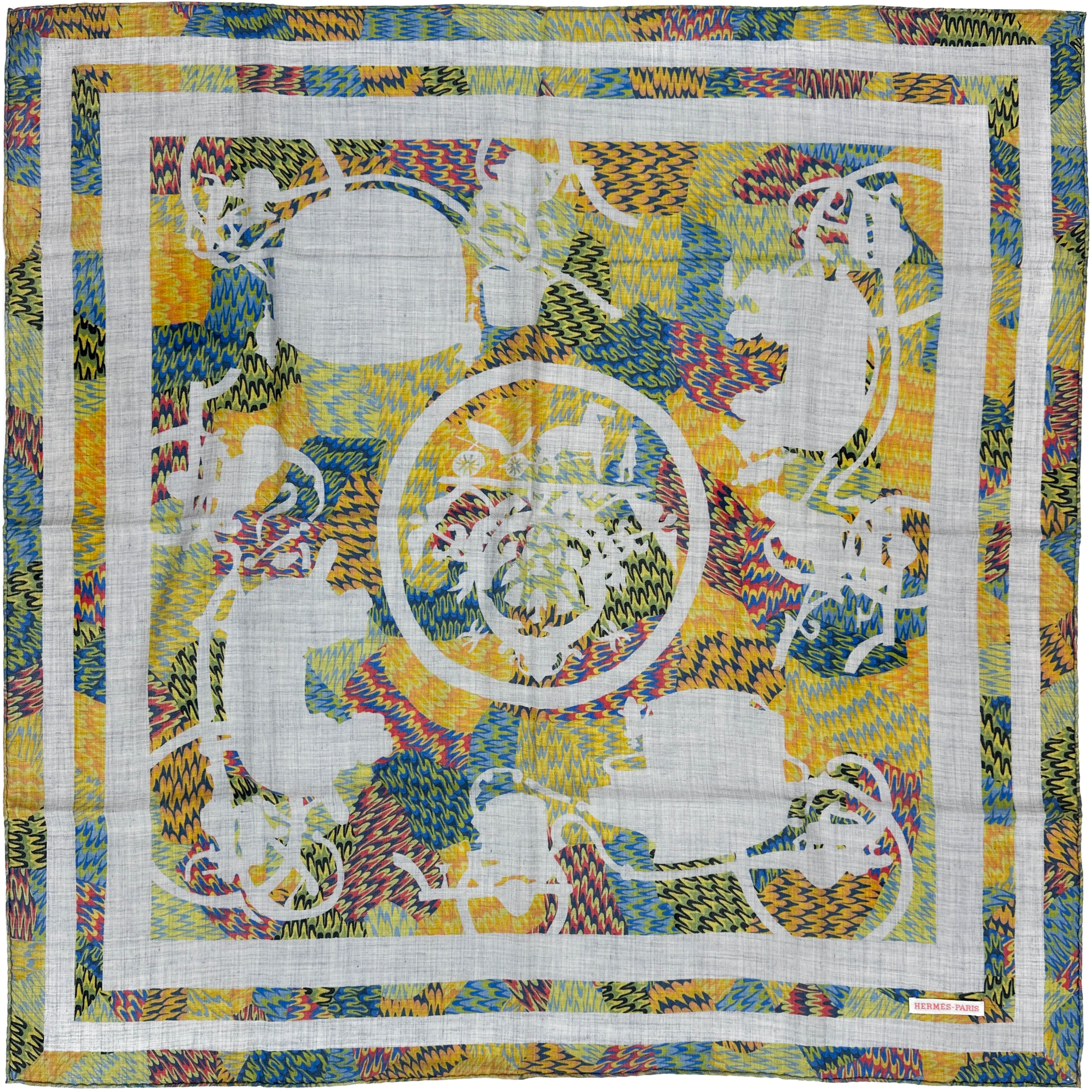 Ex-Libris Marble Cashmere Silk 90