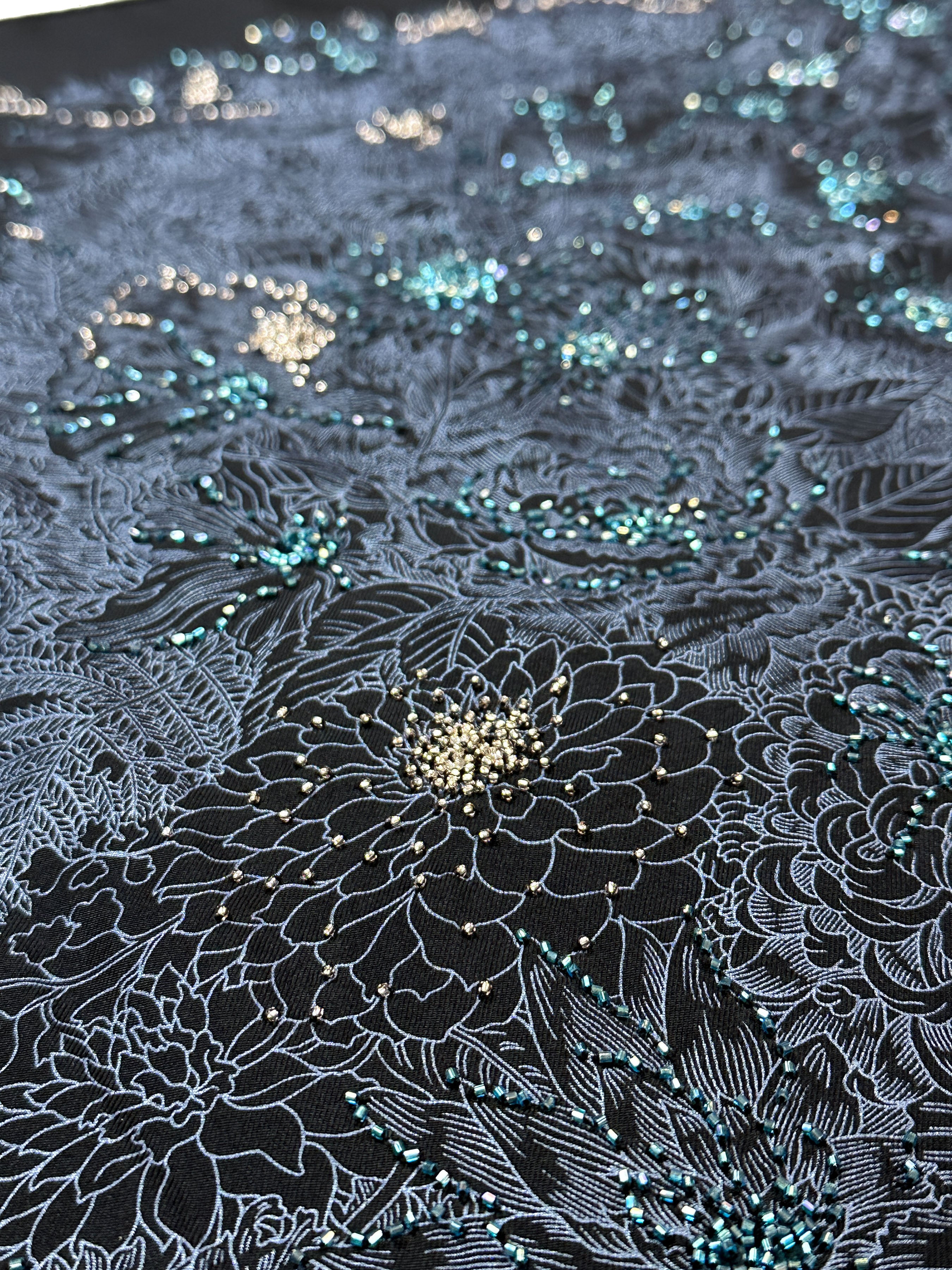 Hermès Robe Légère Beaded Exceptional 90