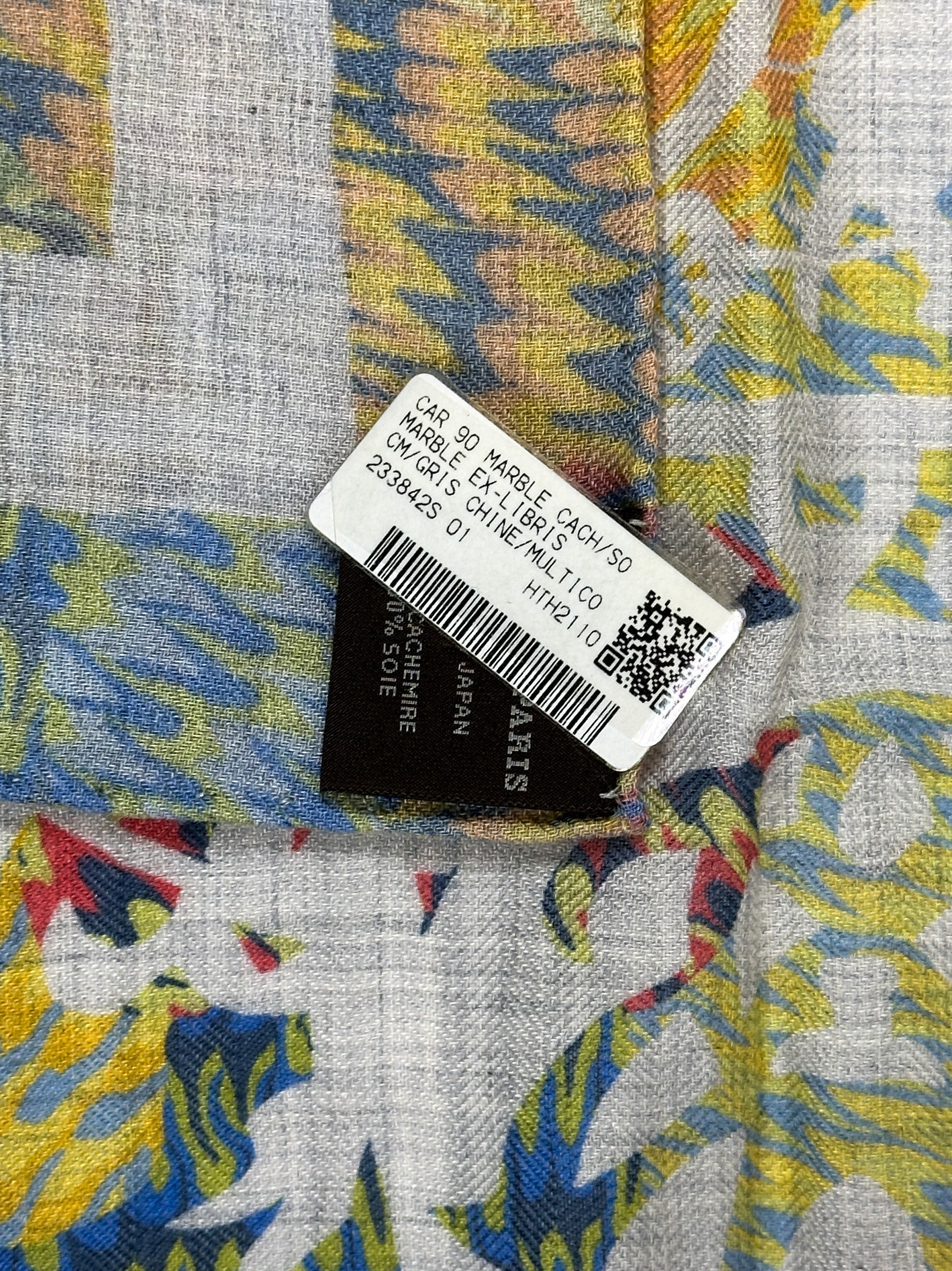 Ex-Libris Marble Cashmere Silk 90