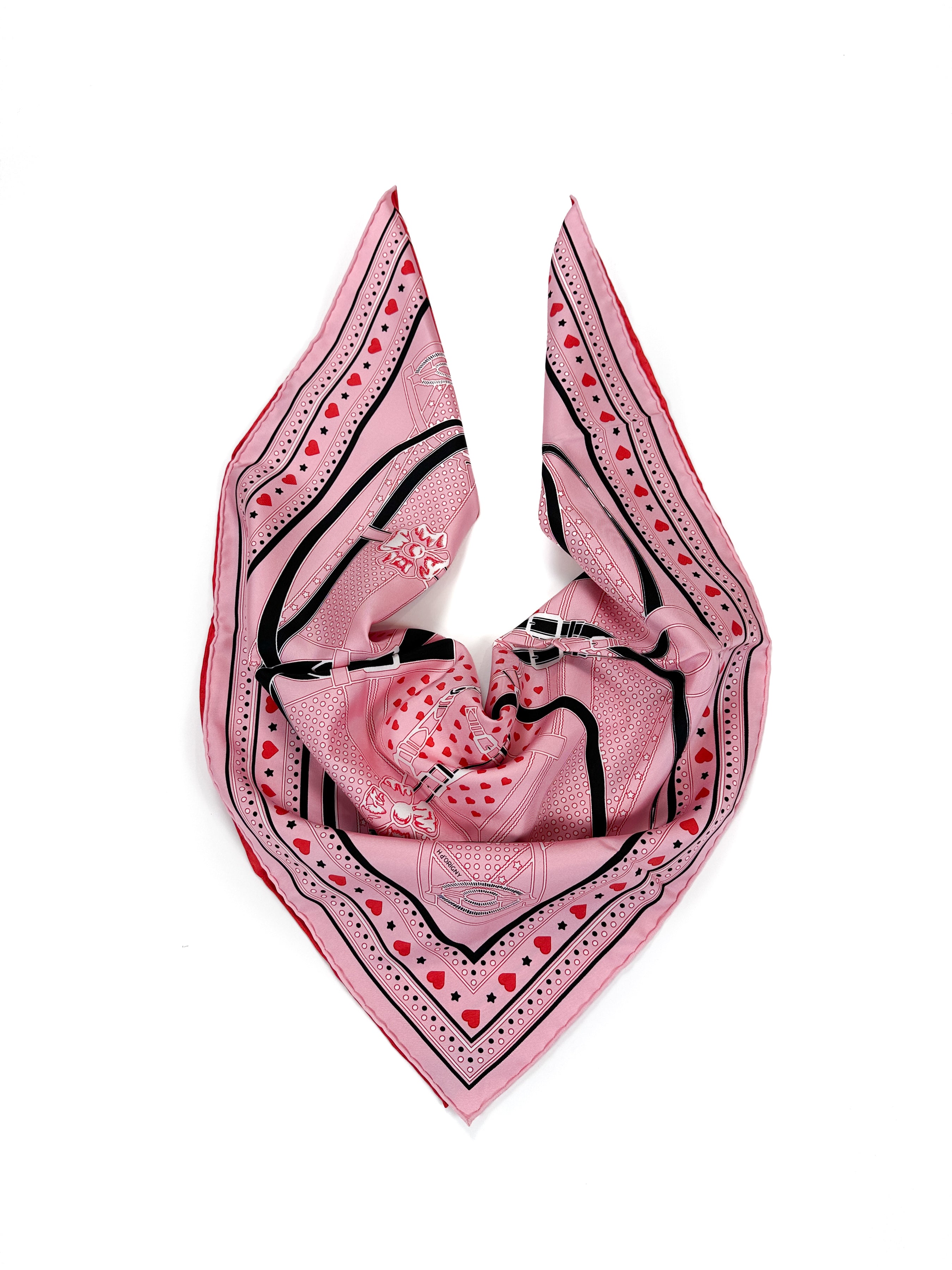 Hermès Le Grand Manège Bandana Love 70