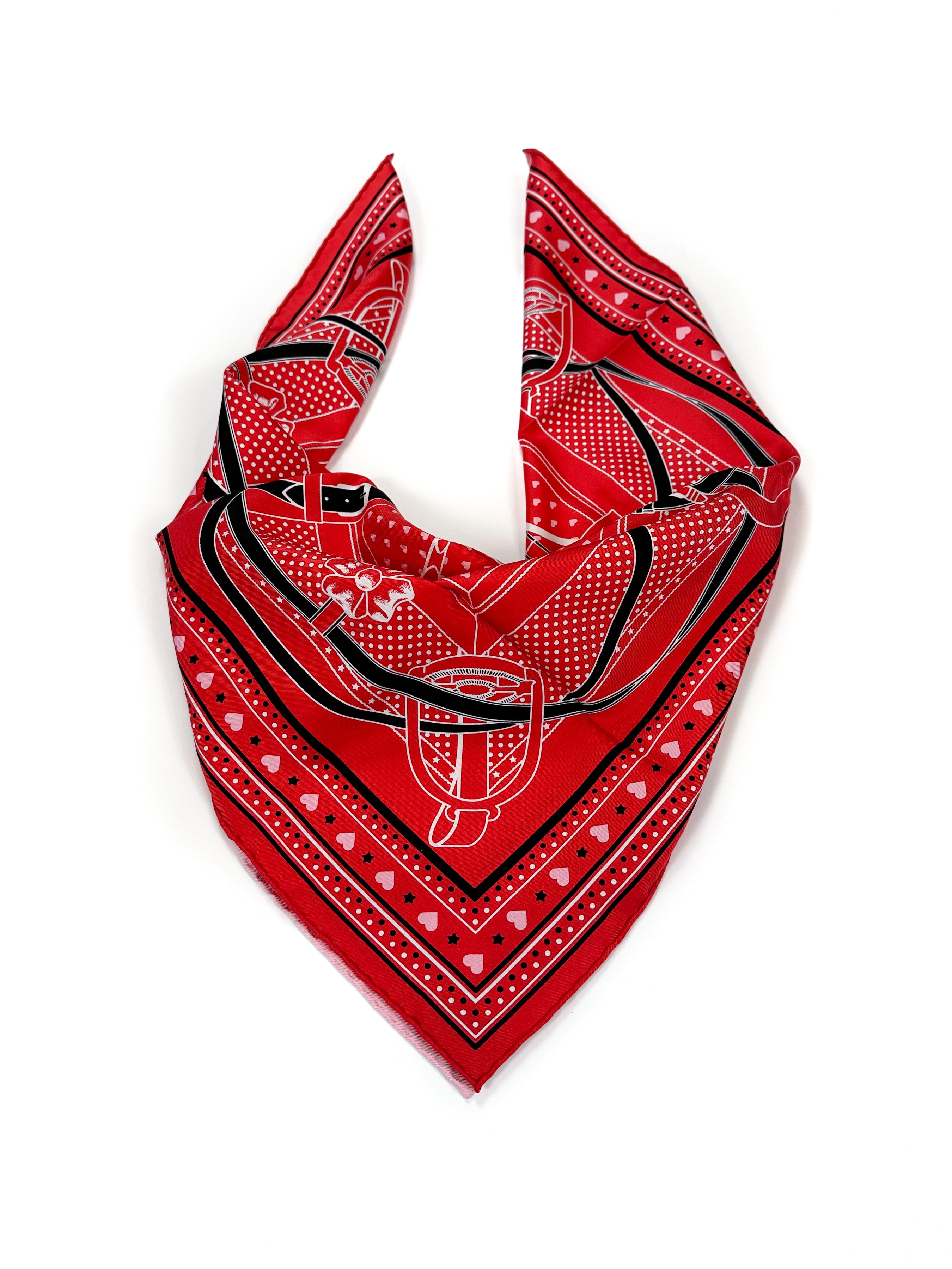 Hermès Le Grand Manège Bandana Love 70