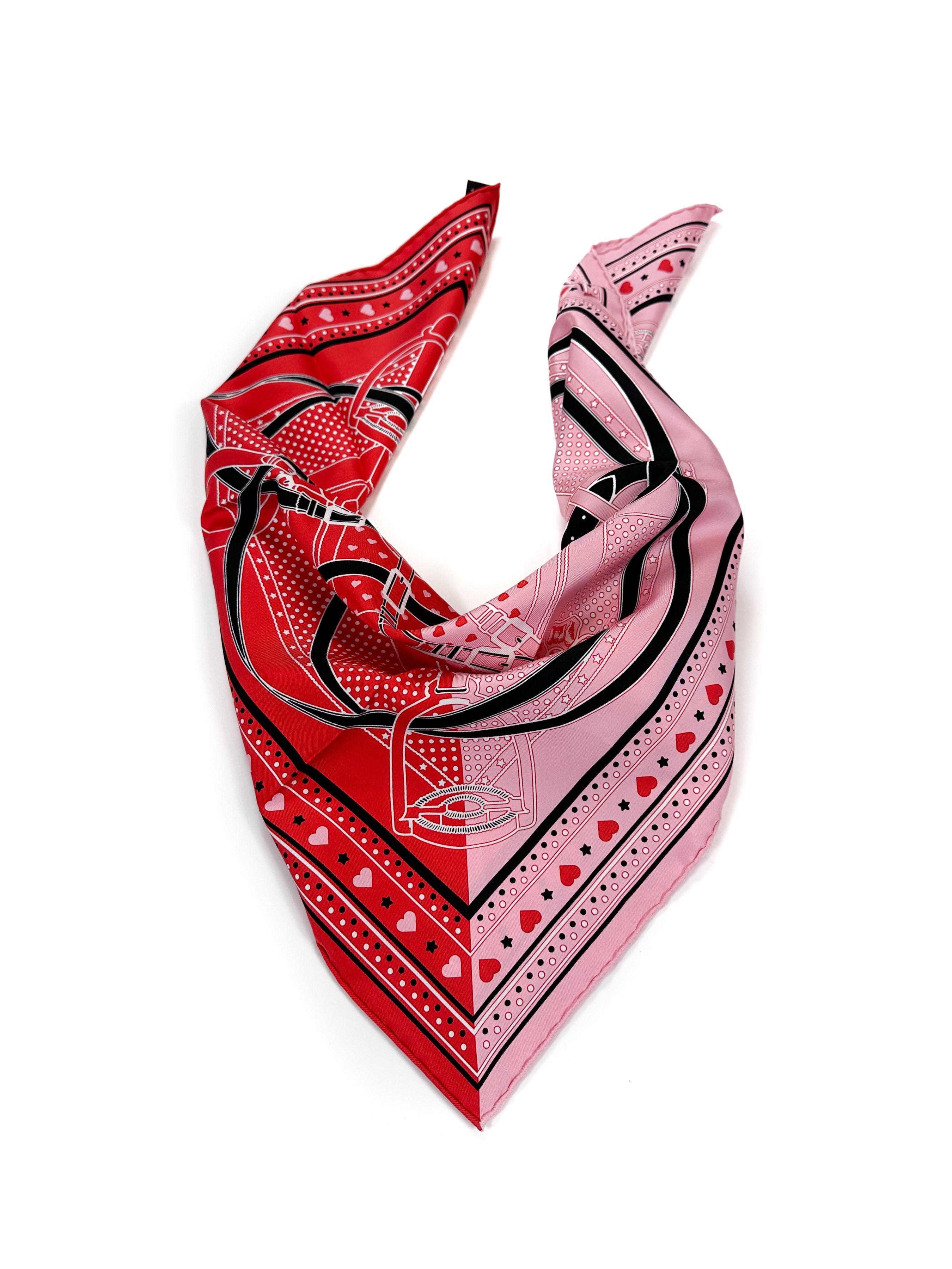 Hermès Le Grand Manège Bandana Love 70