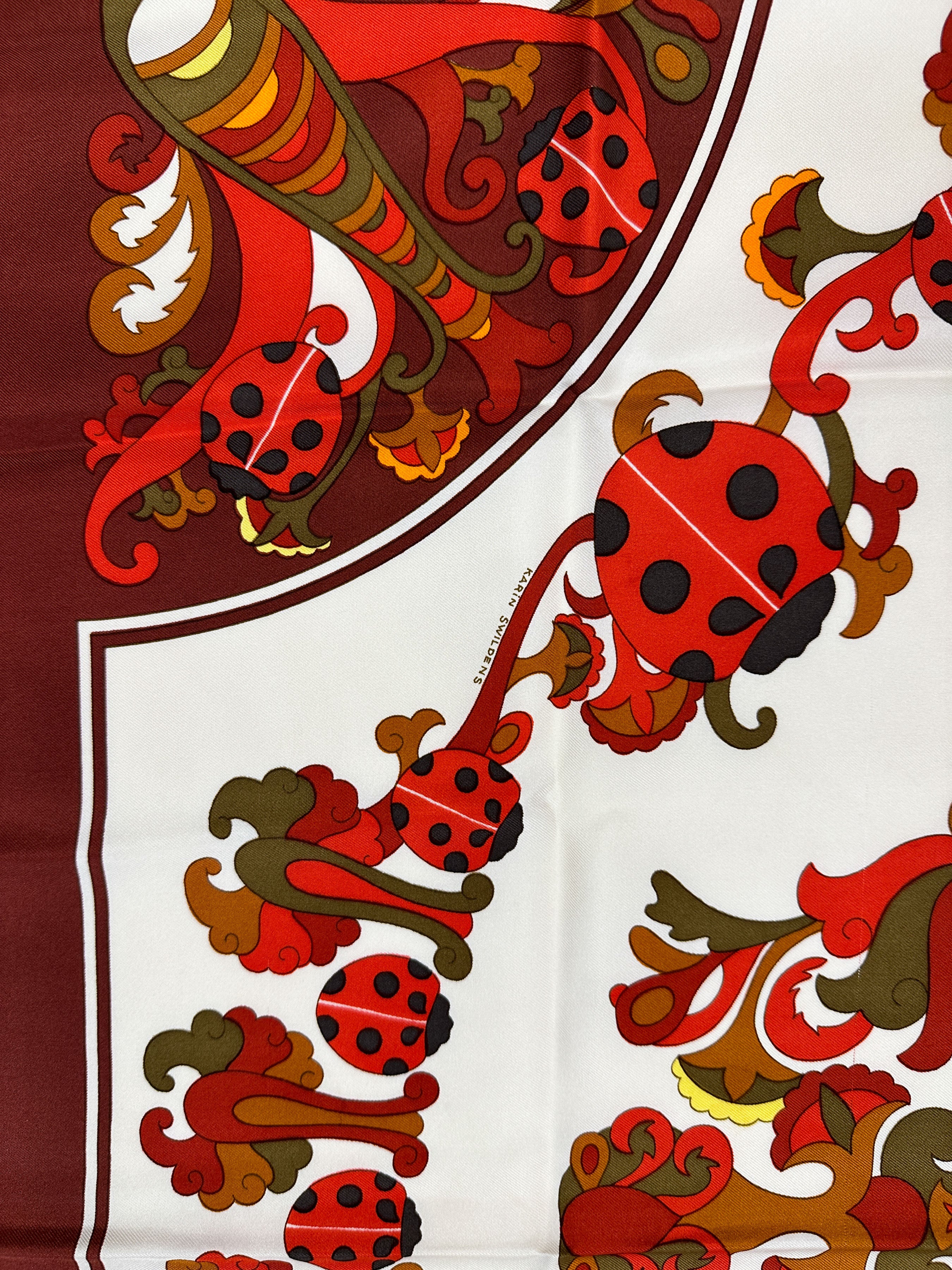 Hermès Les Coccinelles 90