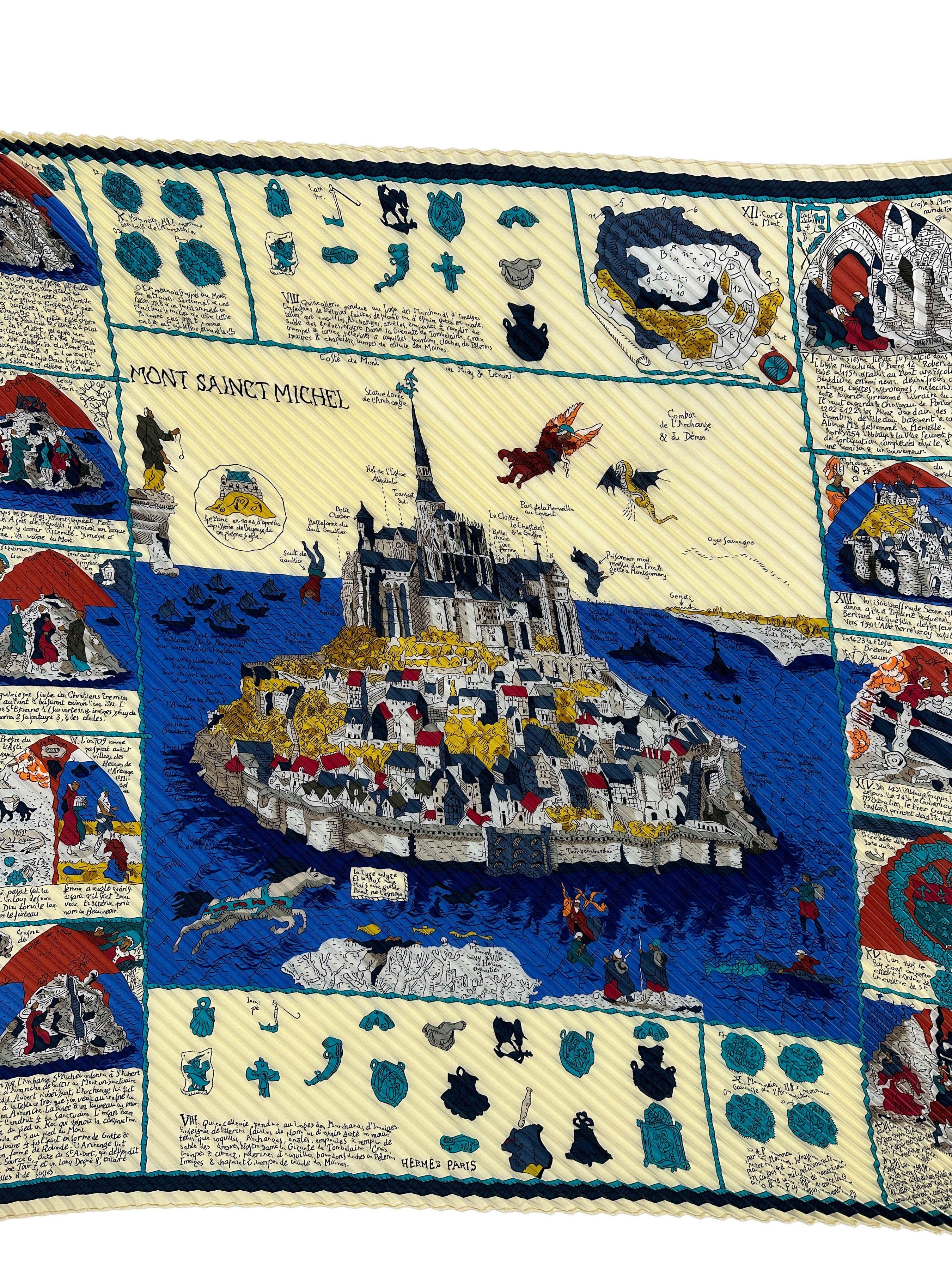 Hermès Mont Saint Michel Plissé 90