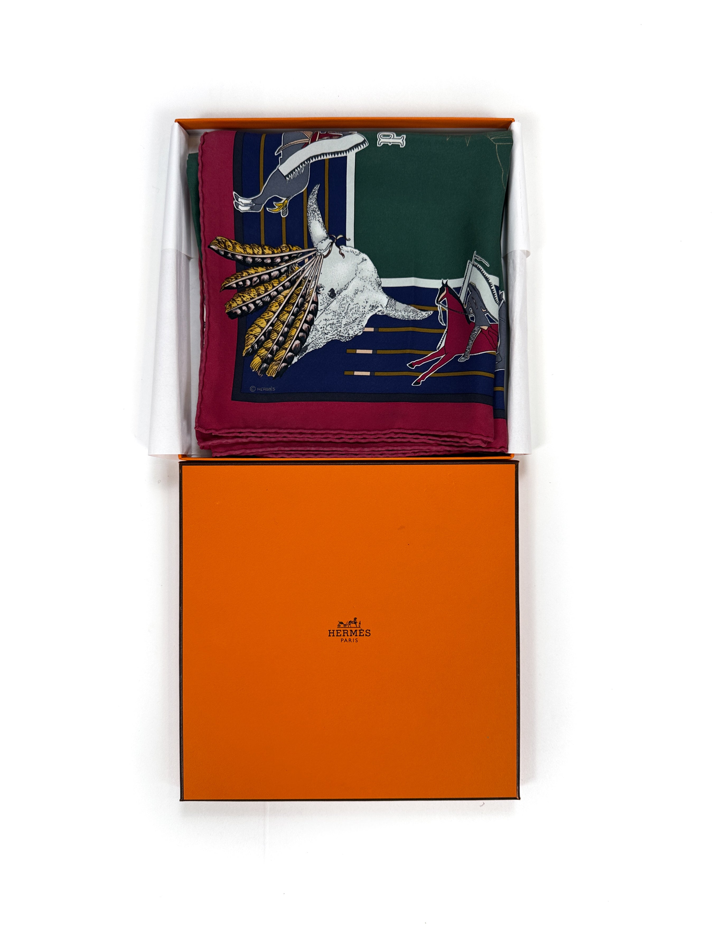 Hermès Pani La Shar Pawnee Wash 90