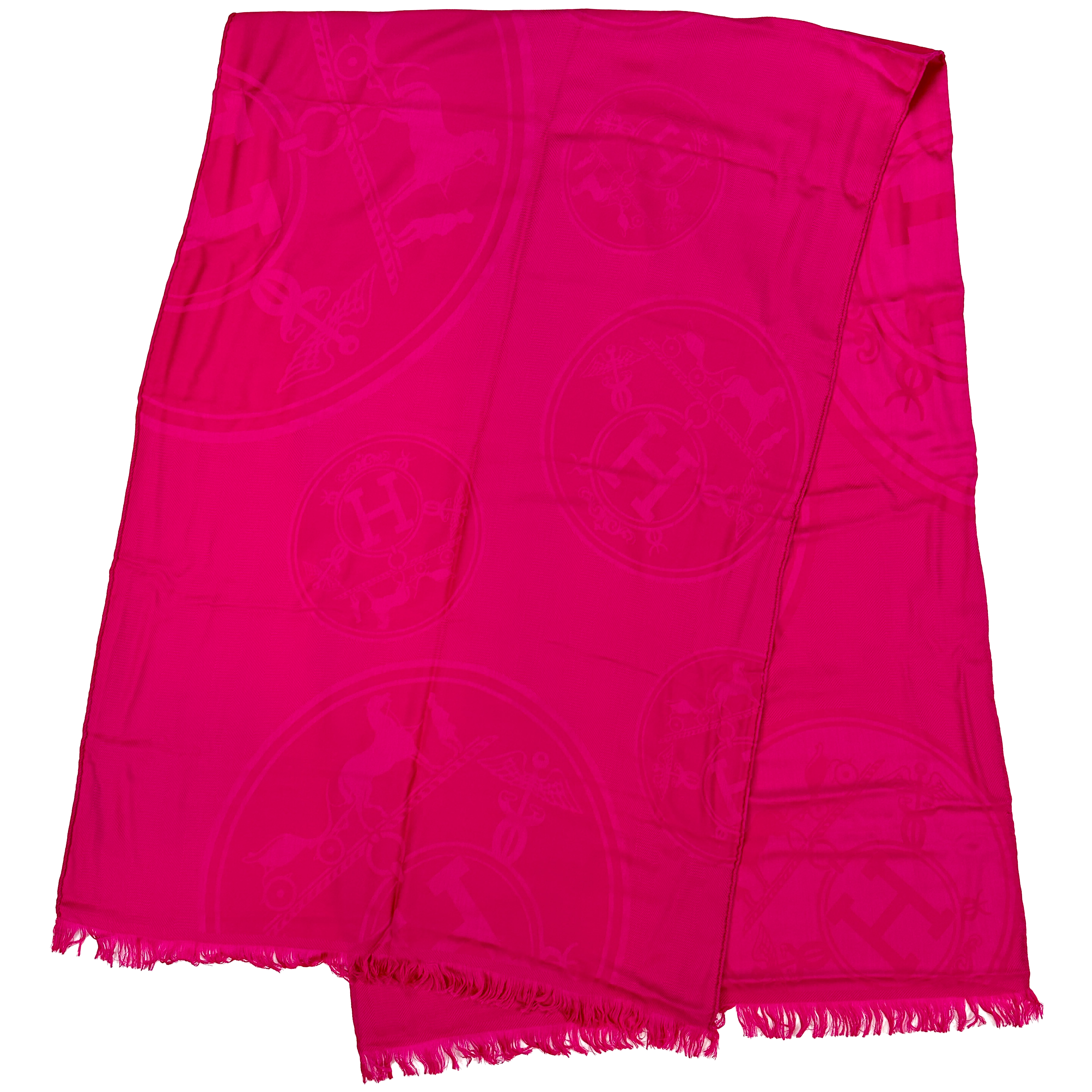 Hermès New Libris Cashmere Silk Stole