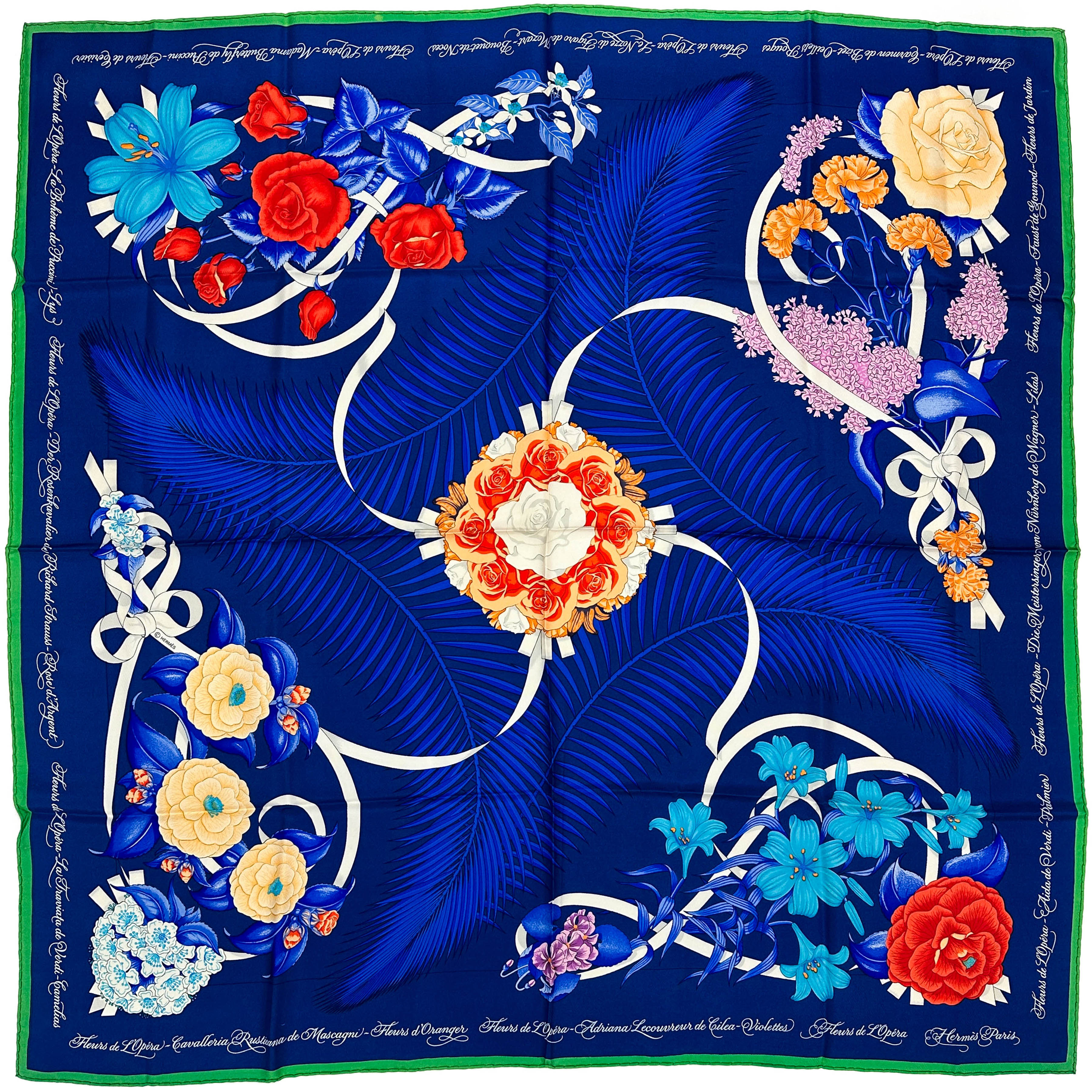 Hermès Fleurs de L’Opéra 90