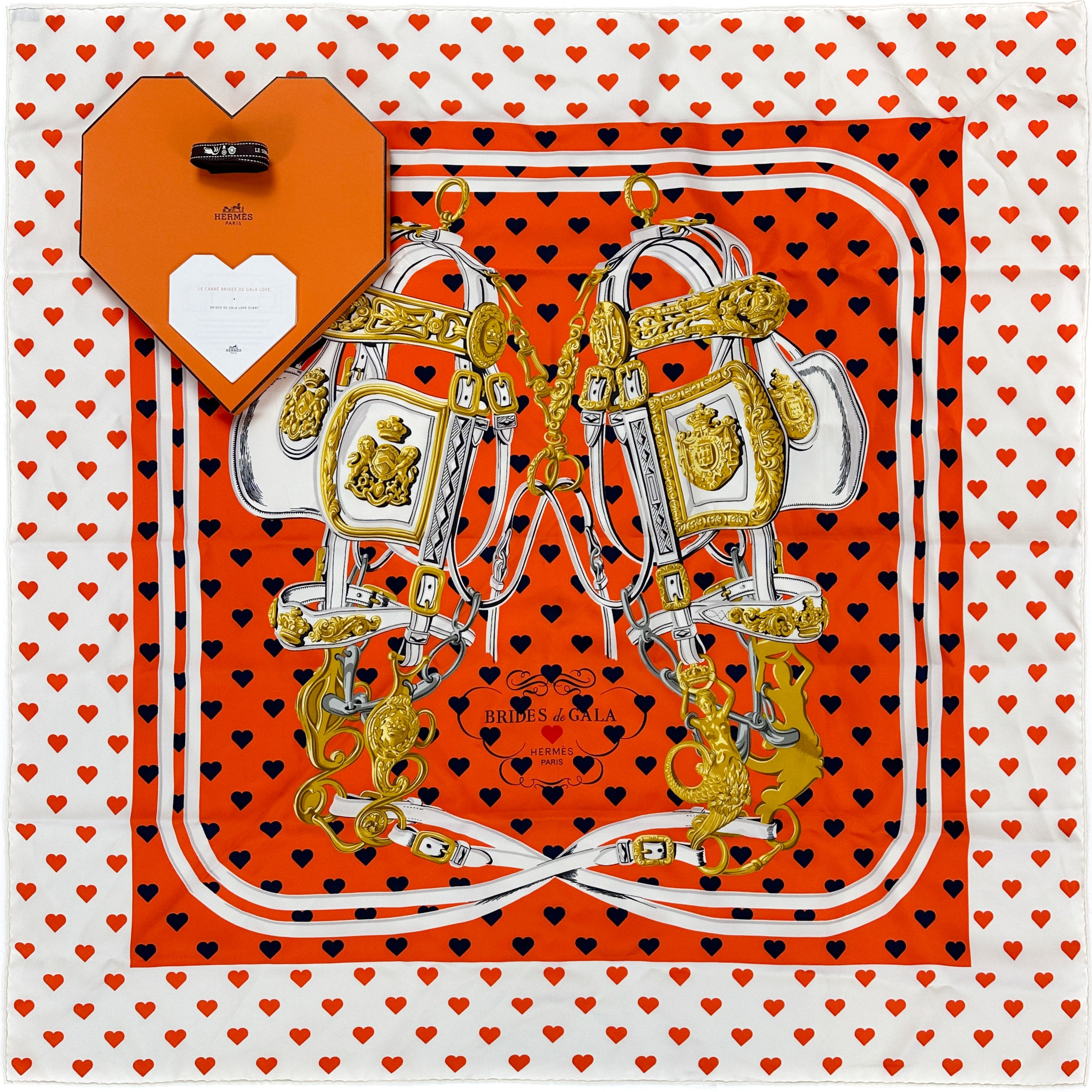 Hermès Brides de Gala Love 90