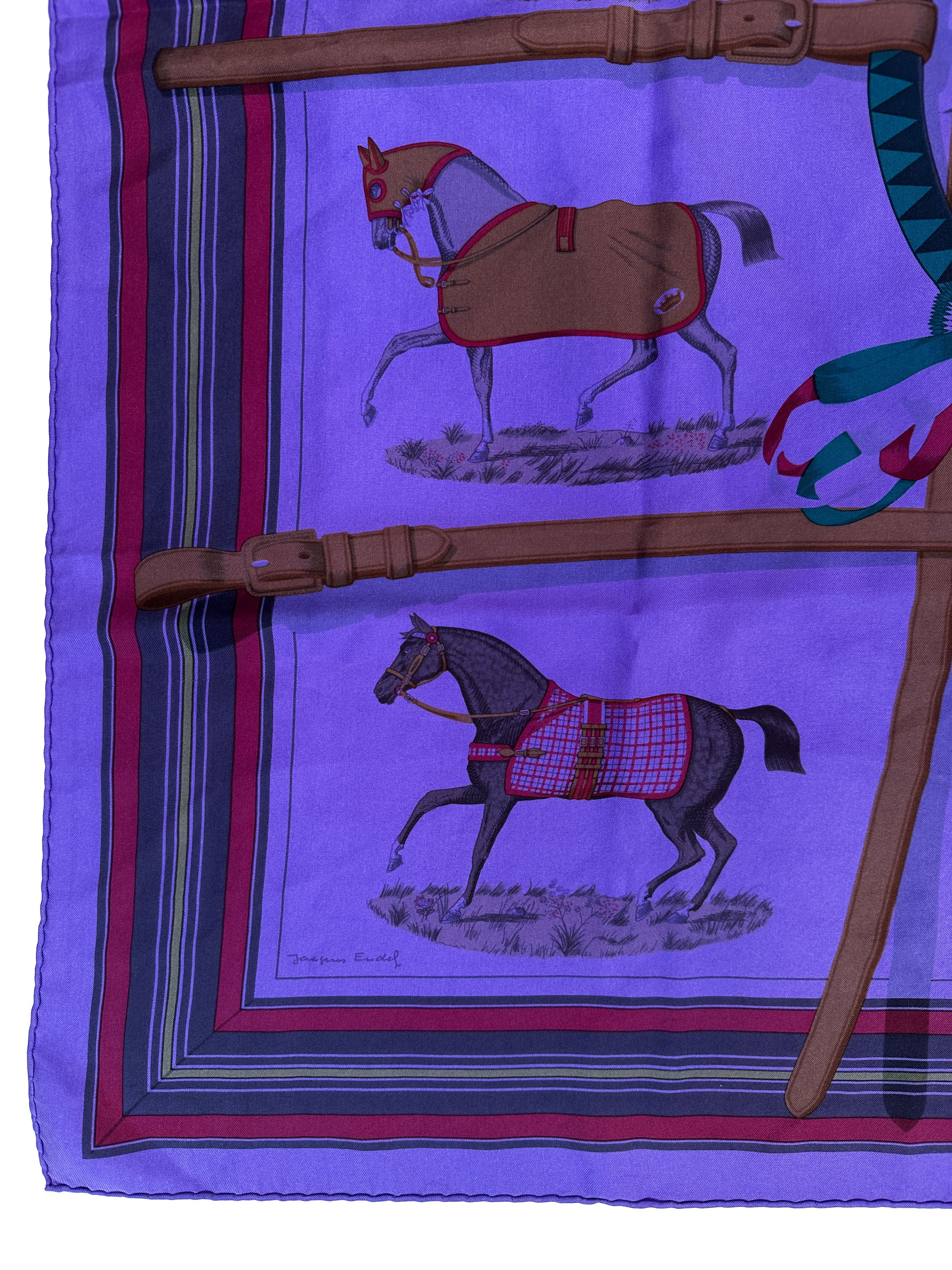 Hermès Couvertures et Tenues de Jour Dip Dye 90