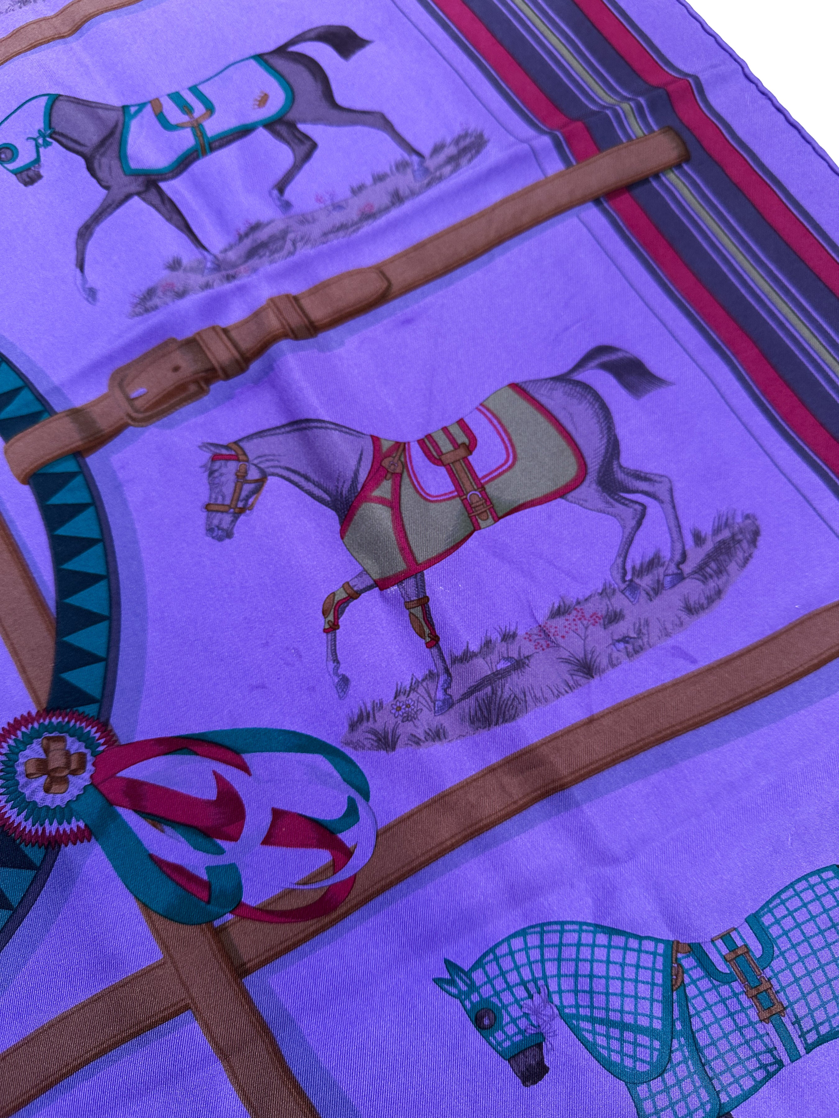 Hermès Couvertures et Tenues de Jour Dip Dye 90