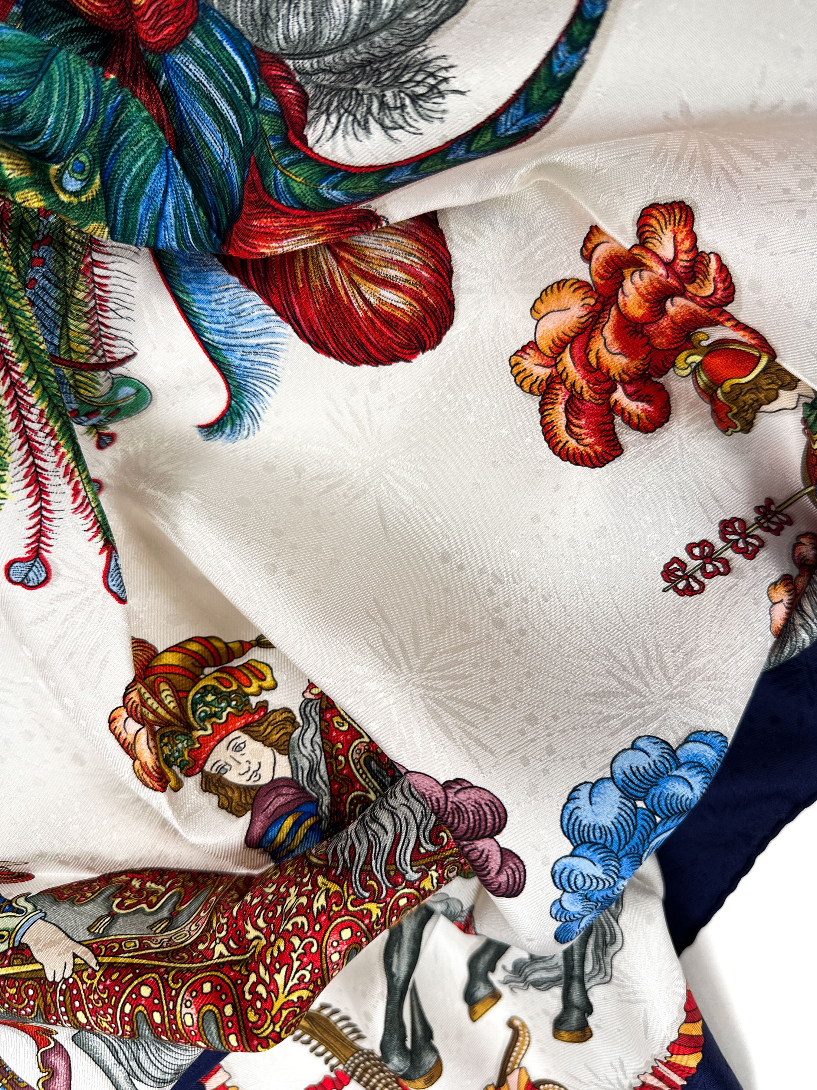 Hermès Les Fêtes du Roi Soleil Jacquard 90