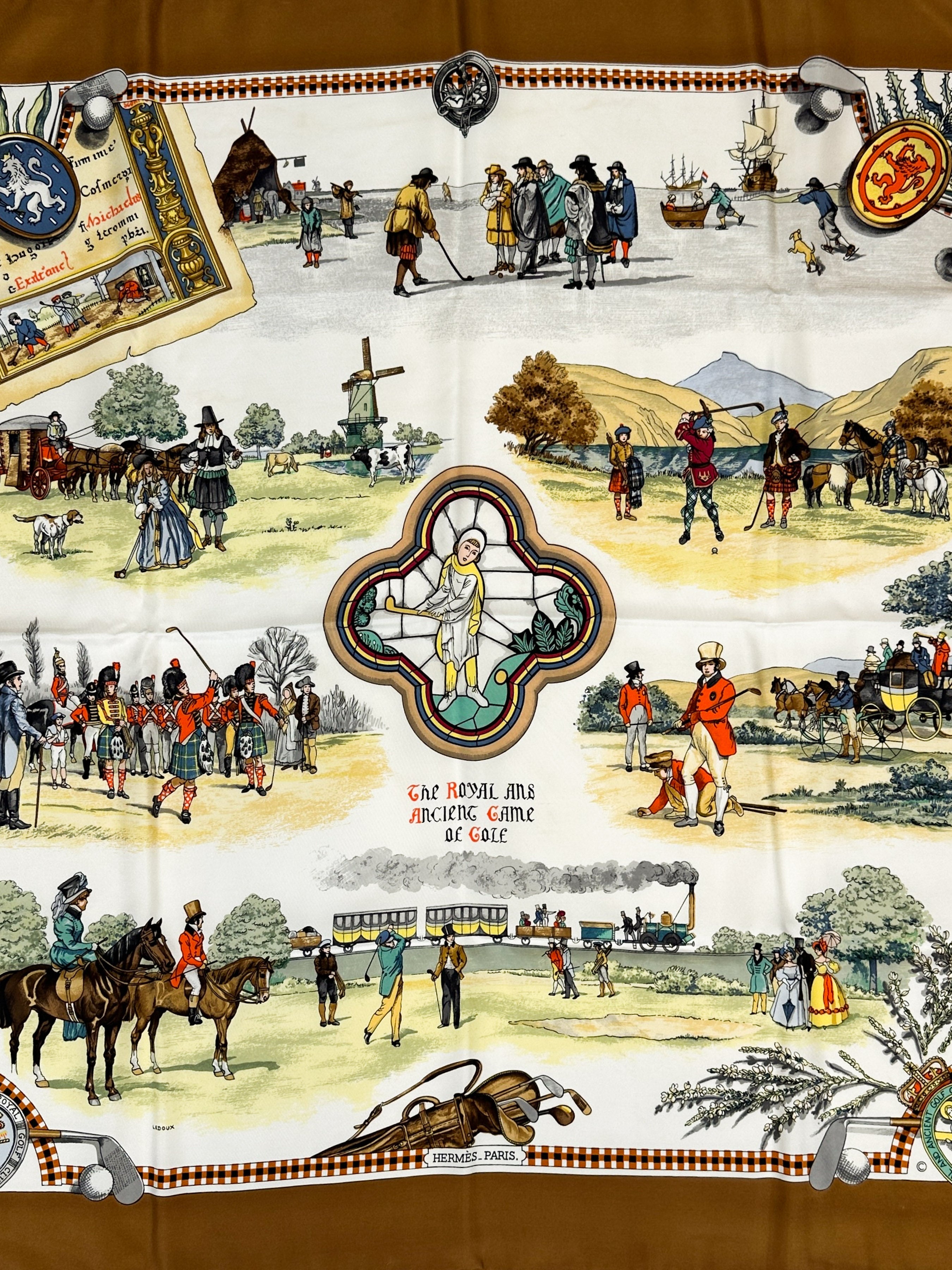 Hermès Jeu de Golf Ancien et Royal 90