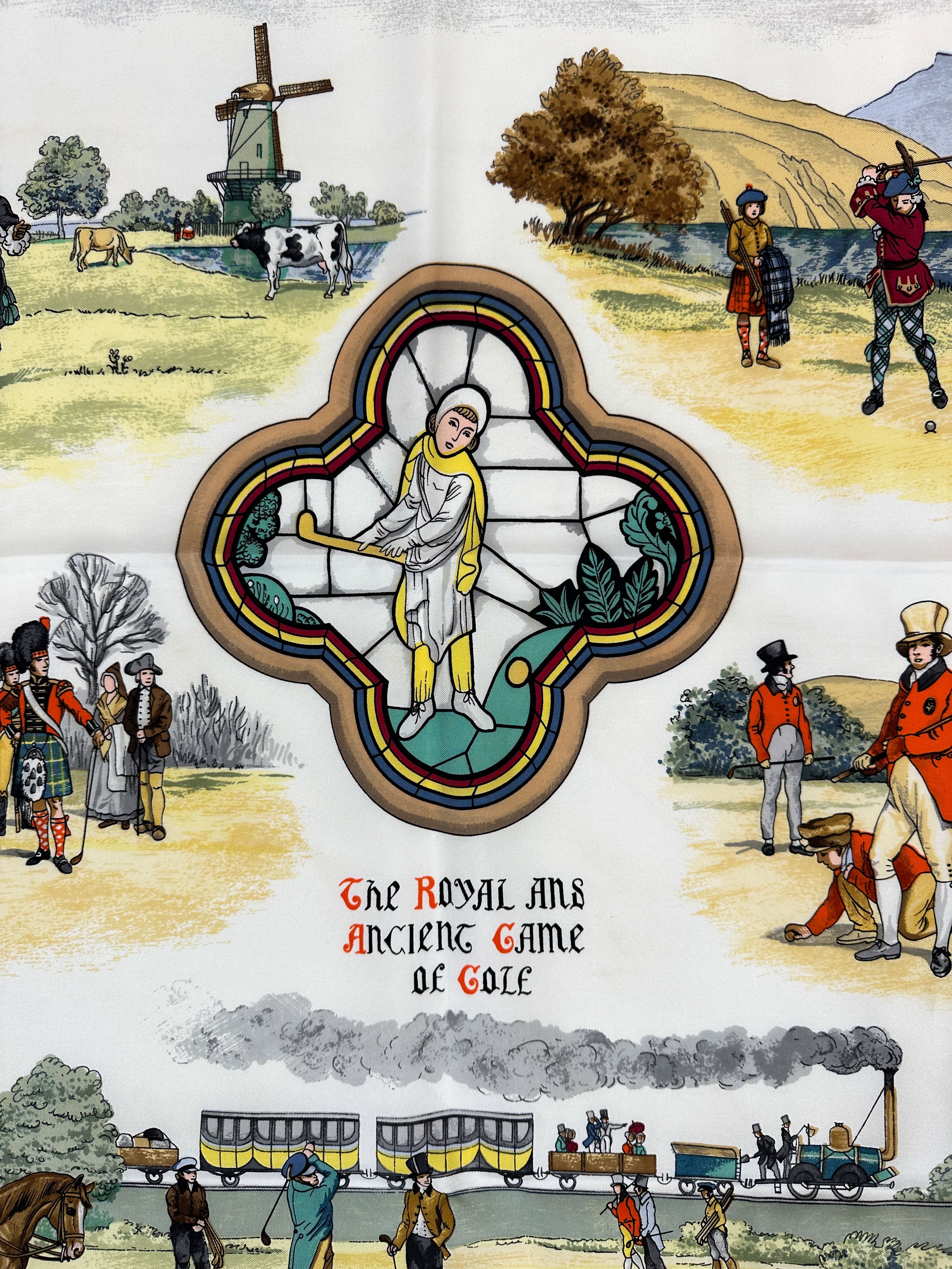 Hermès Jeu de Golf Ancien et Royal 90