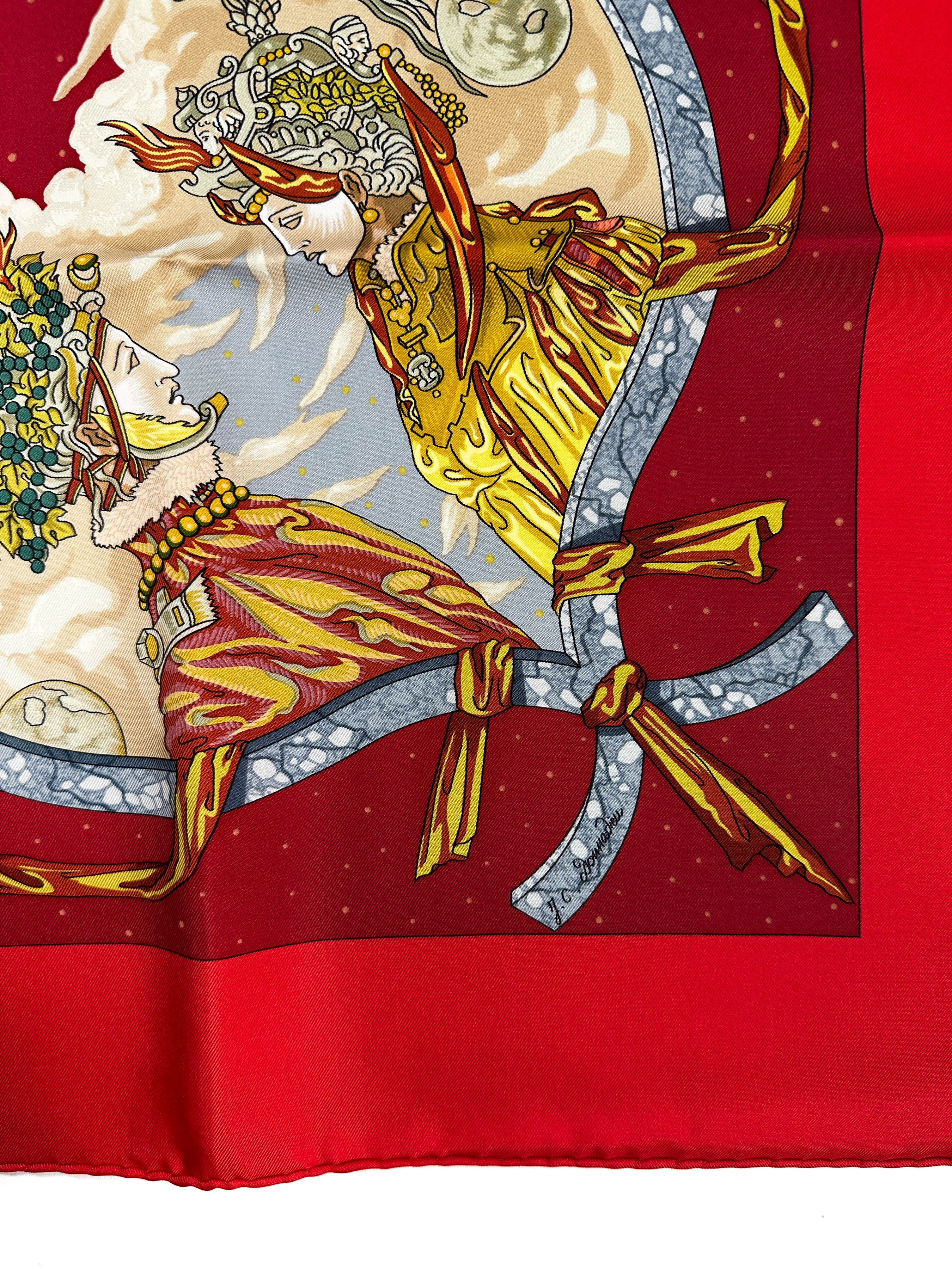 Hermès Cavaliers des Nuages 90