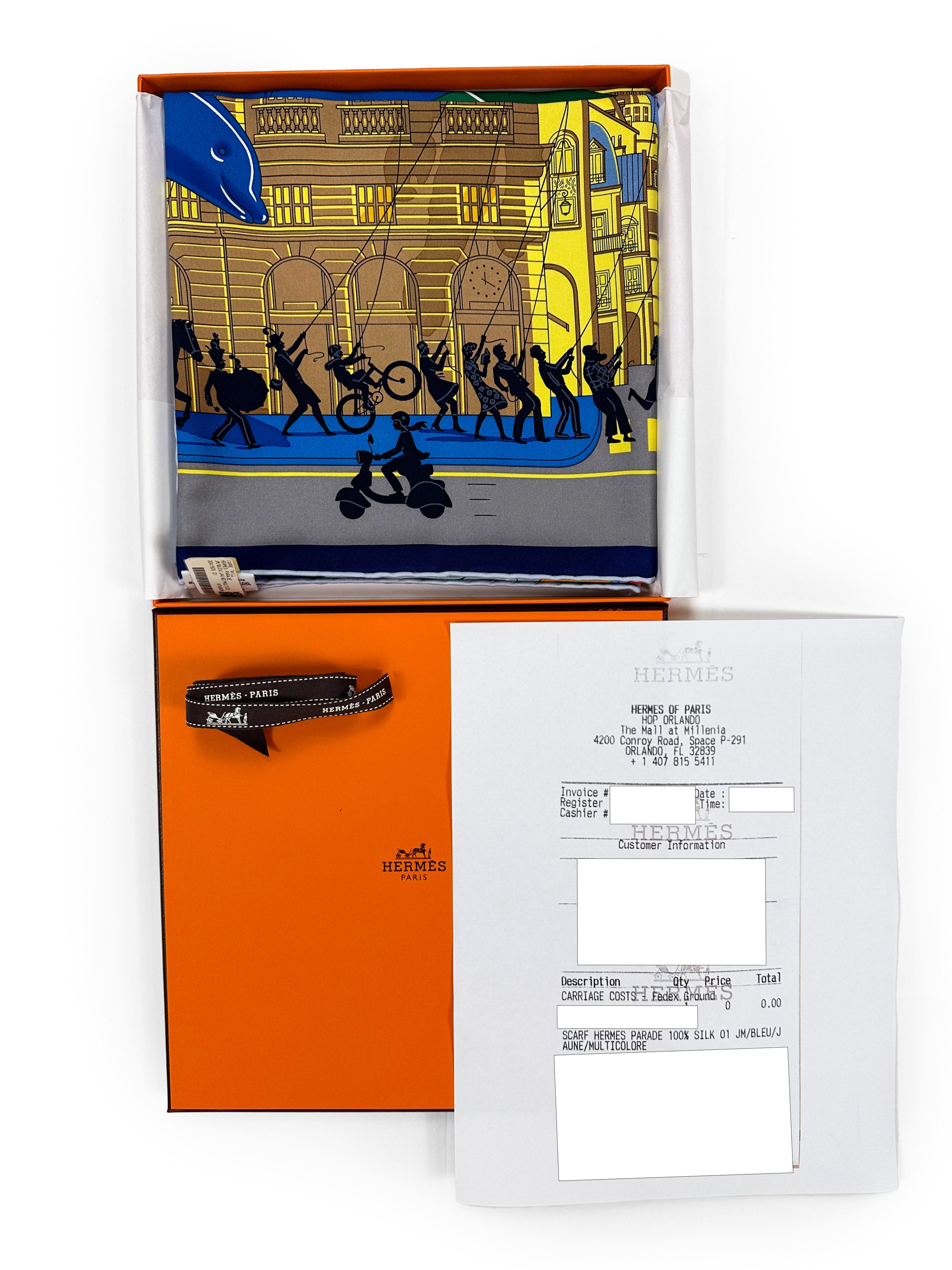 Hermès Parade Scarf 90