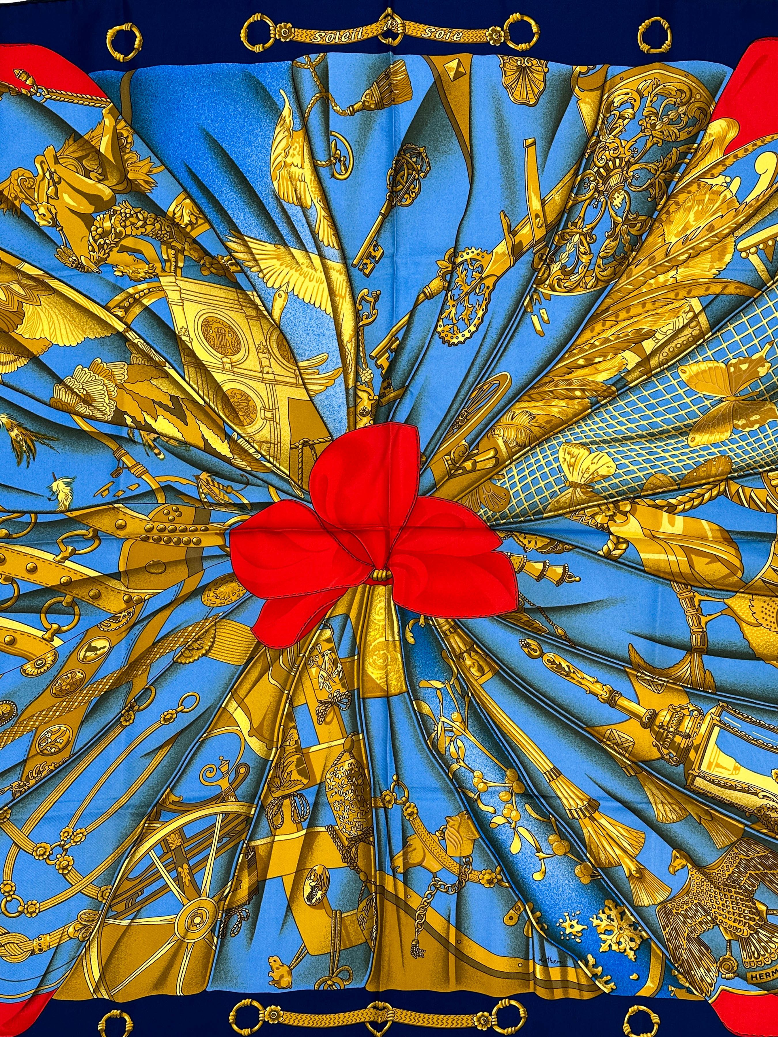 Hermès Soleil de Soie 90